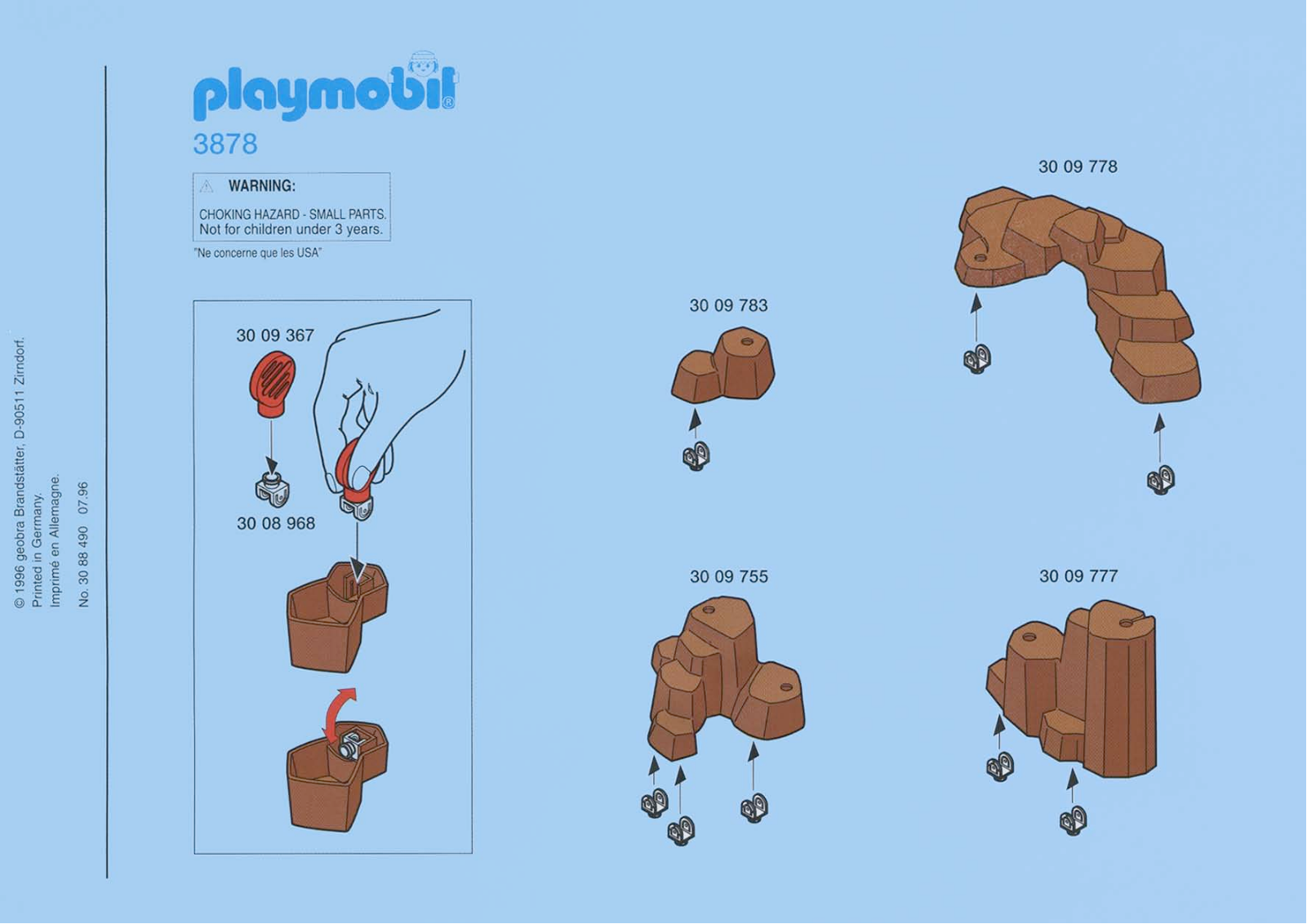 Playmobil 3878 Instructions