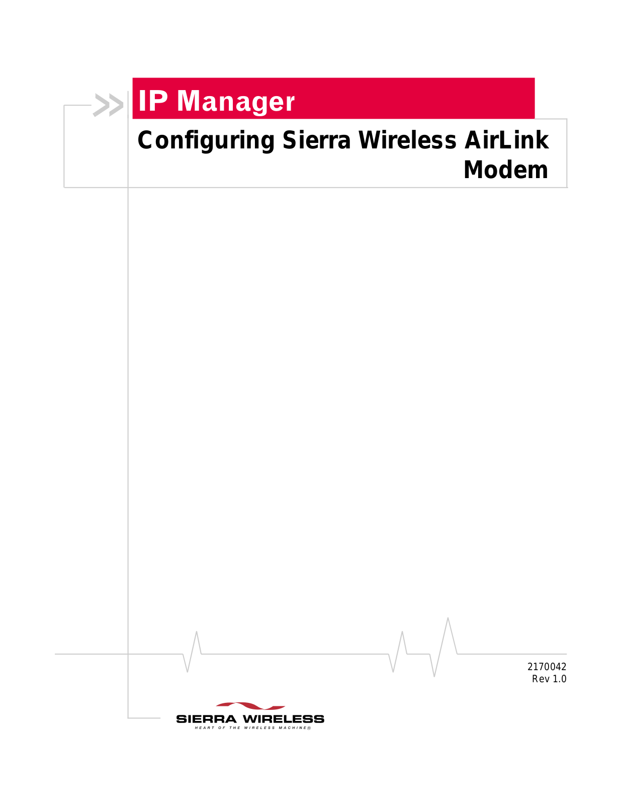 Sierra Wireless 2170042 User Manual