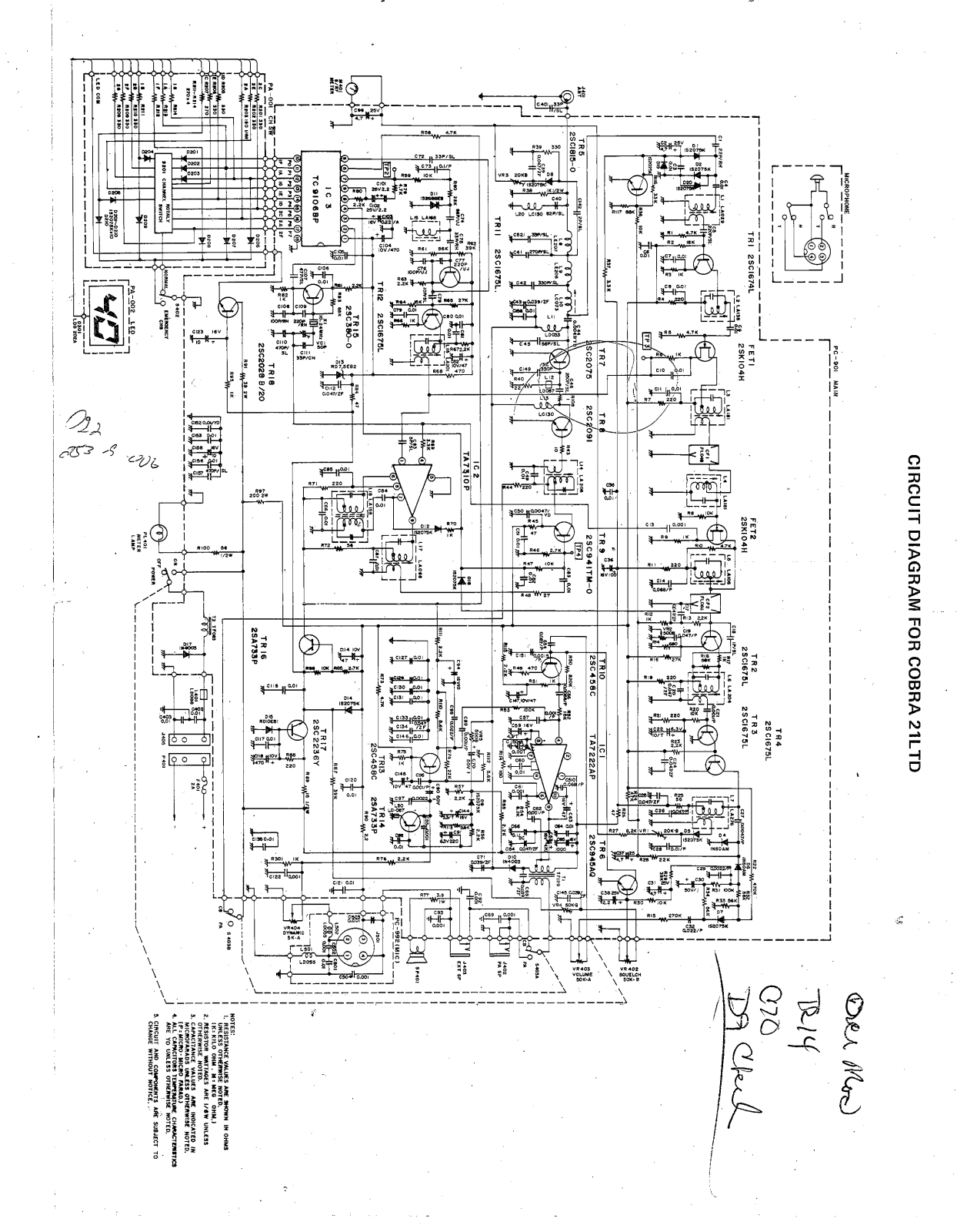 Cobra 21LTD User Manual