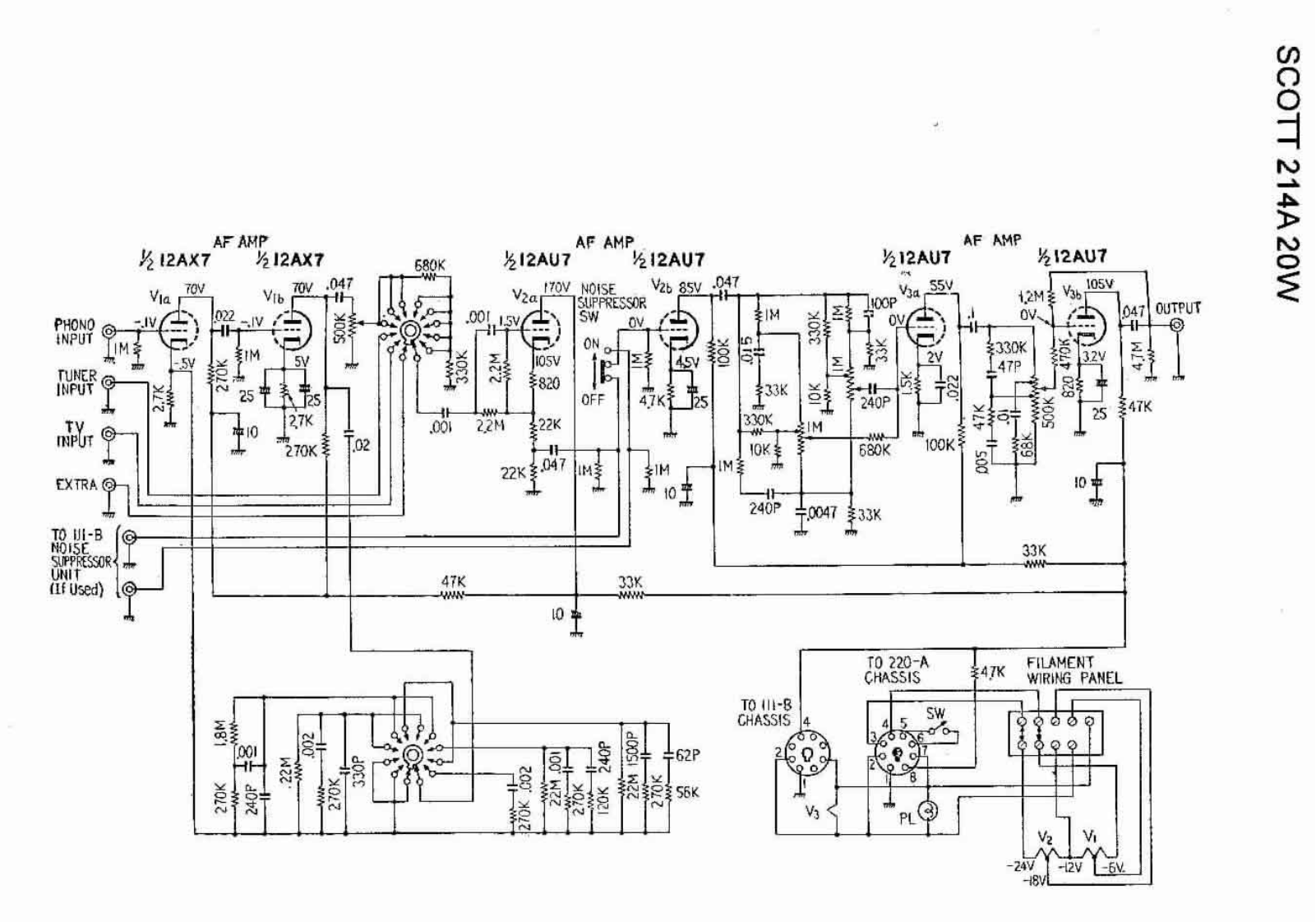 Scott 214a schematic