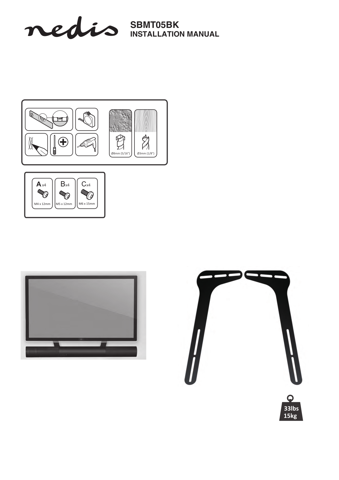 Nedis SBMT05BK User guide - ManualMachine.com