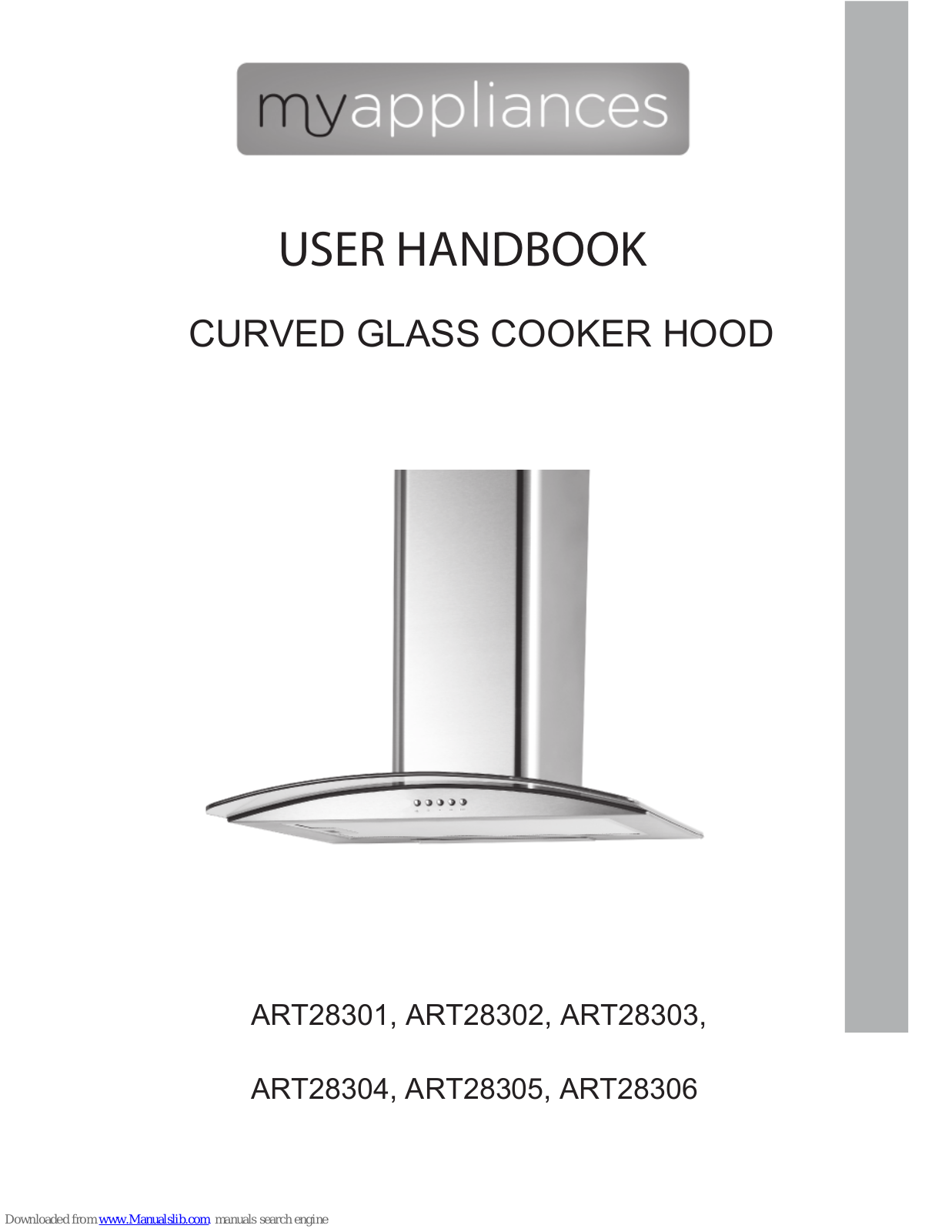 myappliances ART28301, ART28302, ART28303, ART28304, ART28305 User Manual