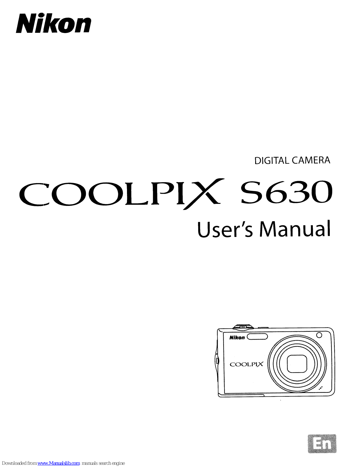 Nikon COOLPIX 5630 User Manual