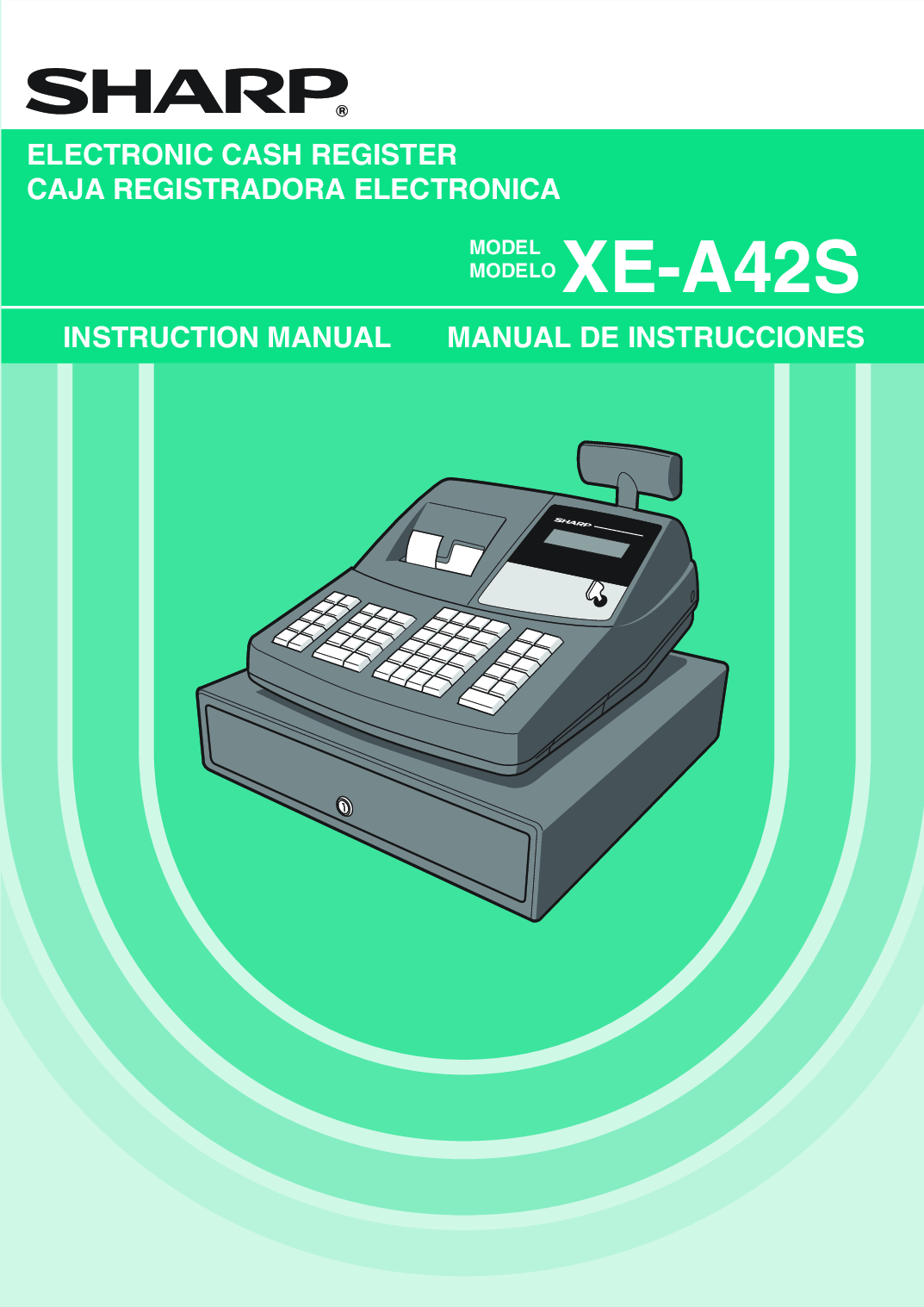 Sharp XE-A42S User Manual