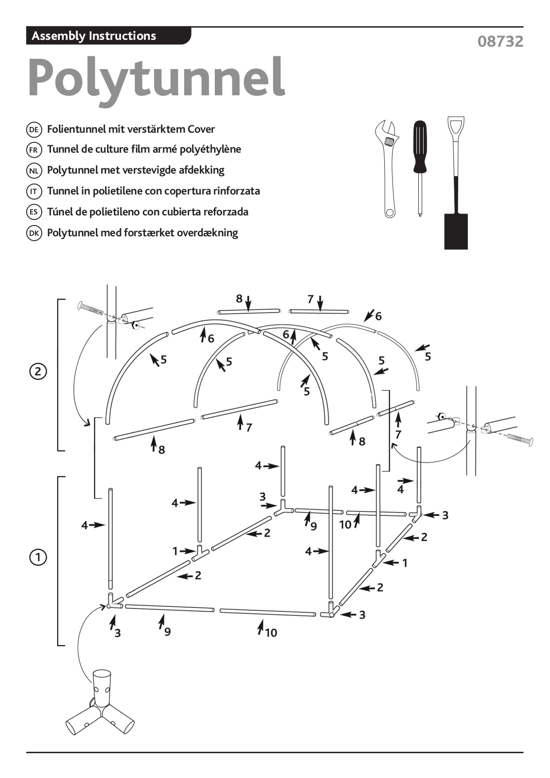 Gardman Polytunnel User Manual