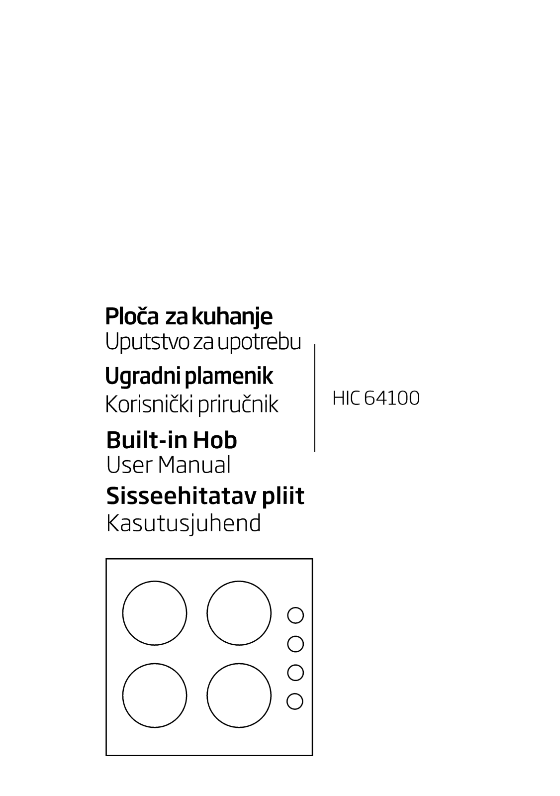 Beko HIC64100 User manual