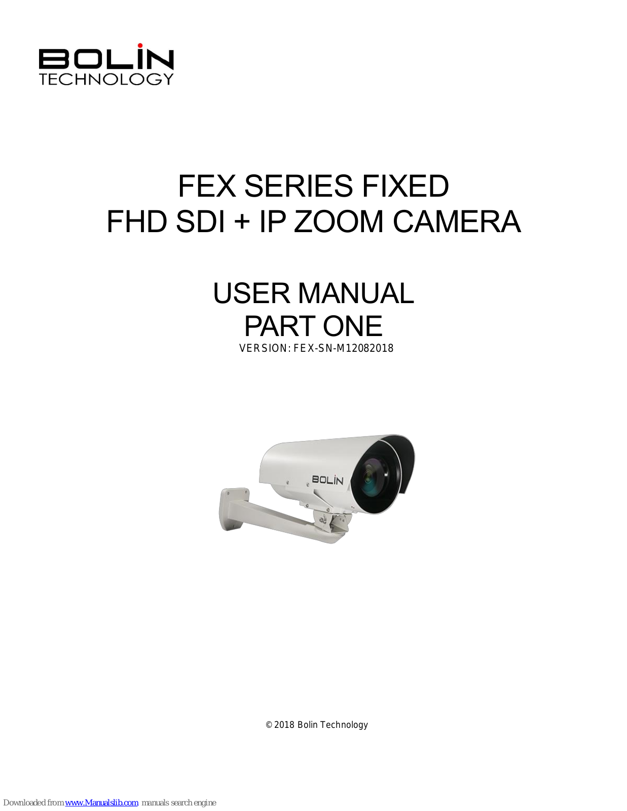 Bolin Technology FEX, FEX30SHD-B-RSNP2, FEX30SHD-S-RSNP2 User Manual - ManualMachine.com