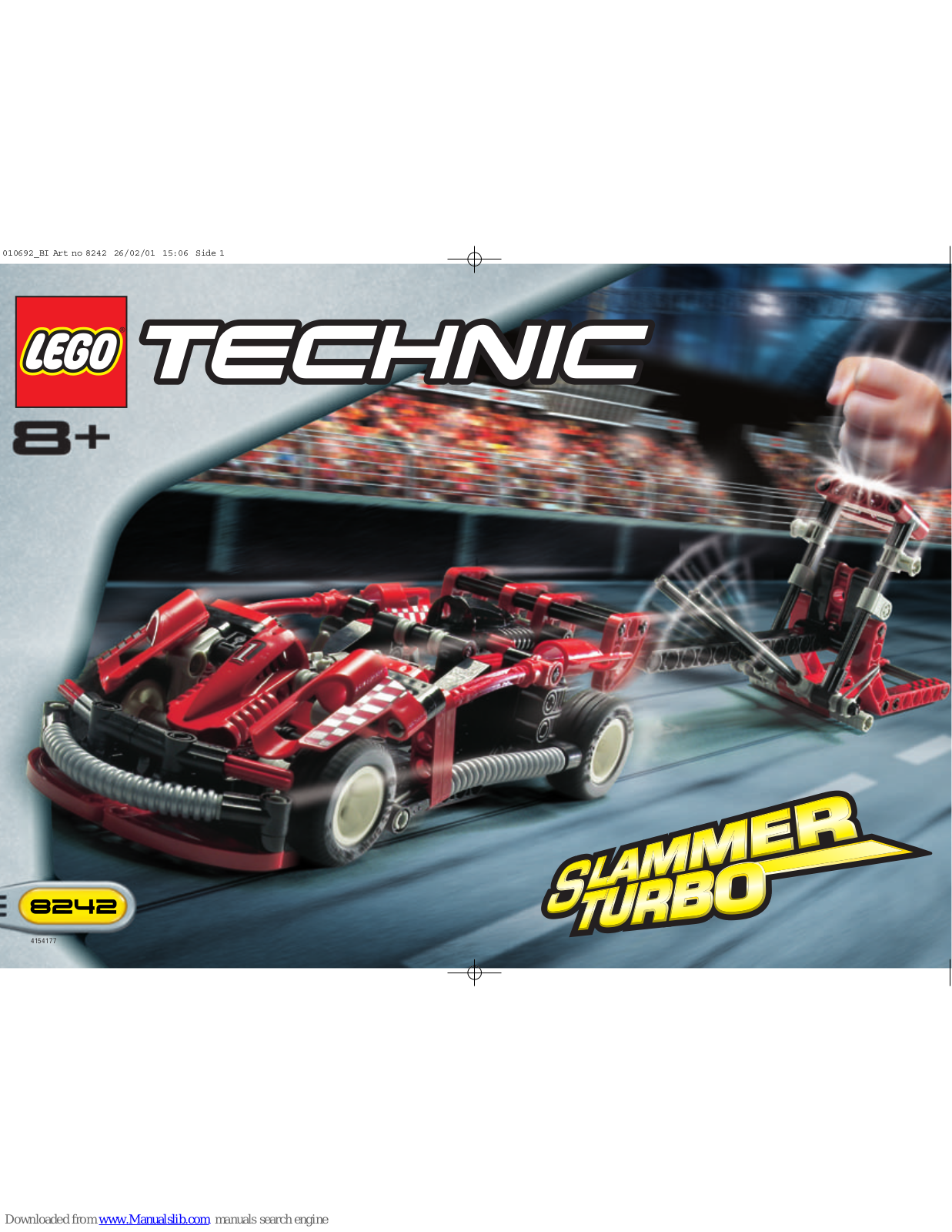 LEGO Technic 8242 Assembly Instructions Manual