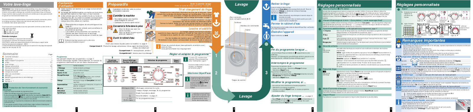 BOSCH WAQ 28311 FF User Manual