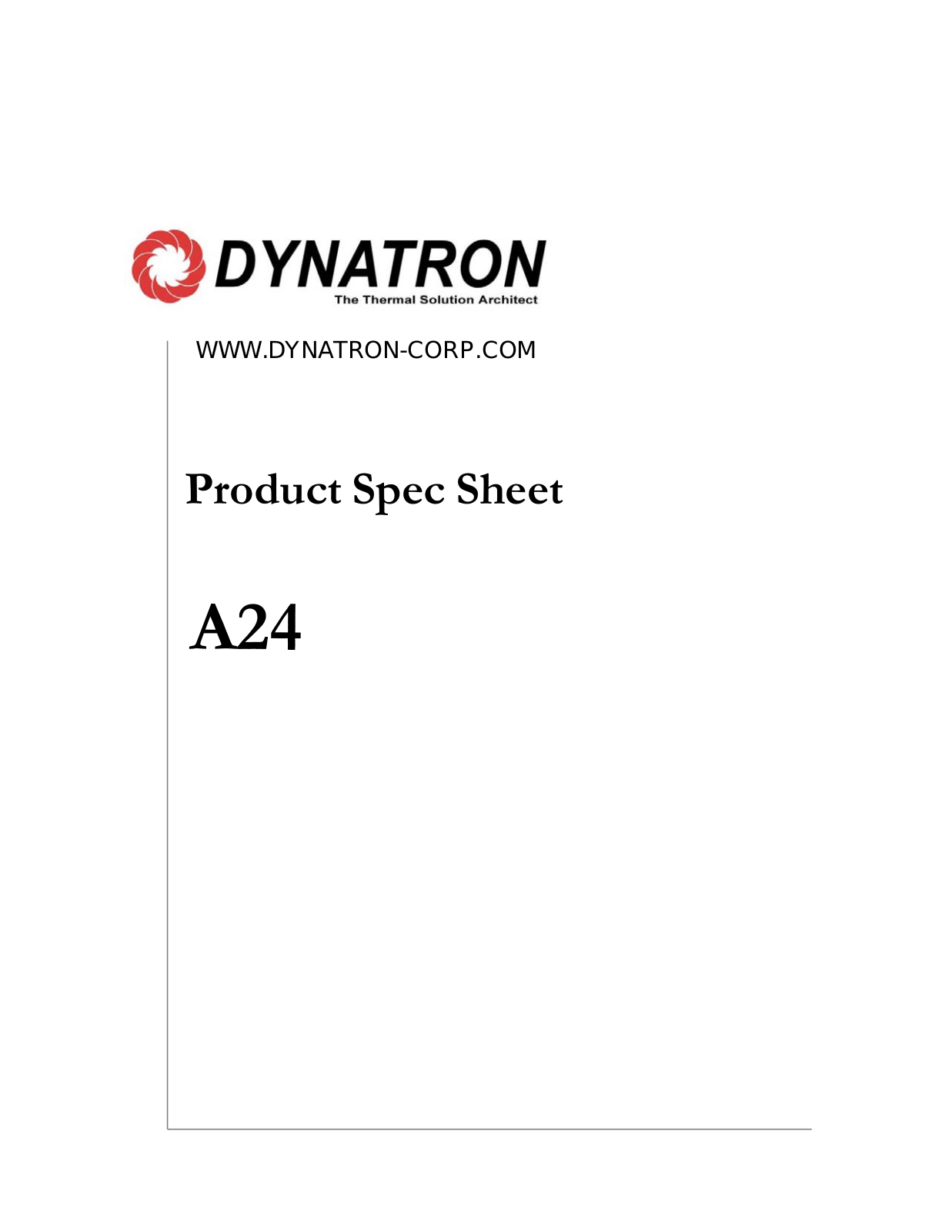 Inter-Tech A-24 User Manual