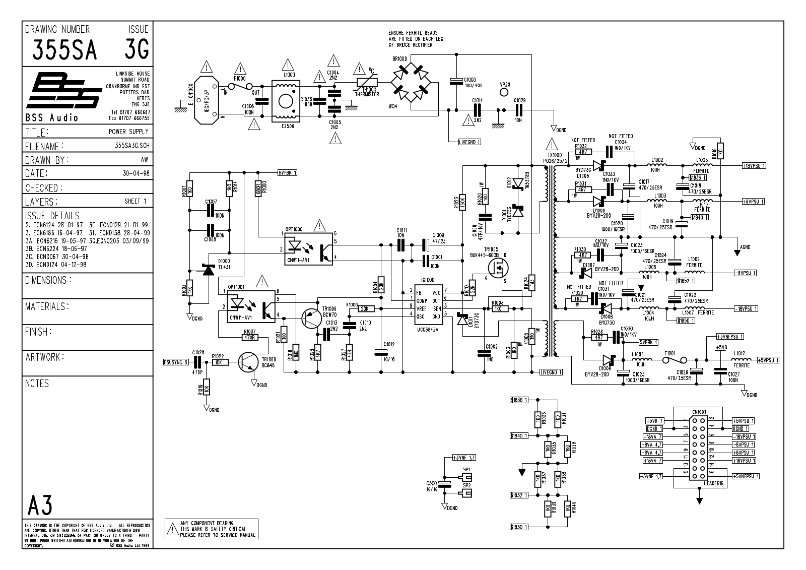 BSS FDS355, FDS355sa313 Schematic