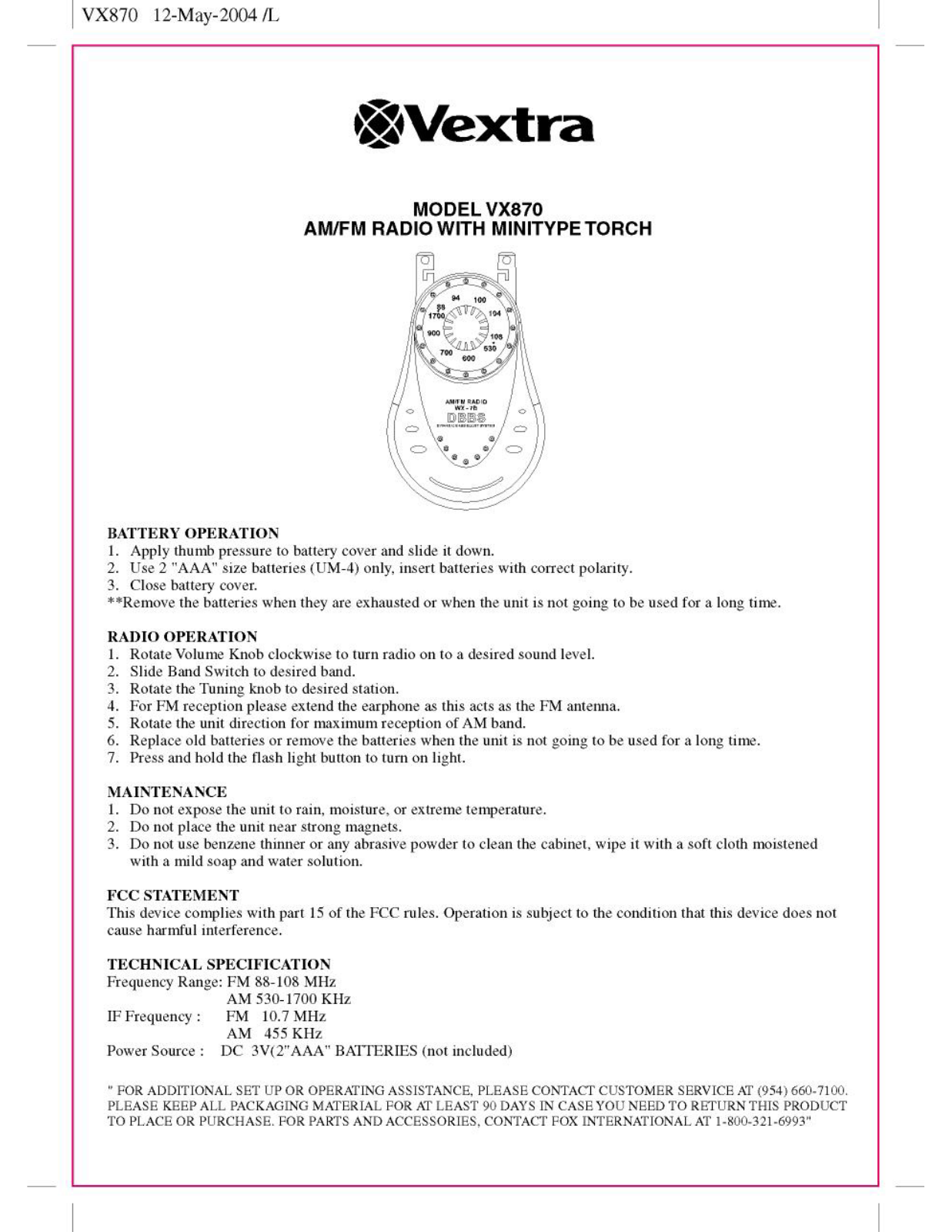 Memorex VX870 User Manual