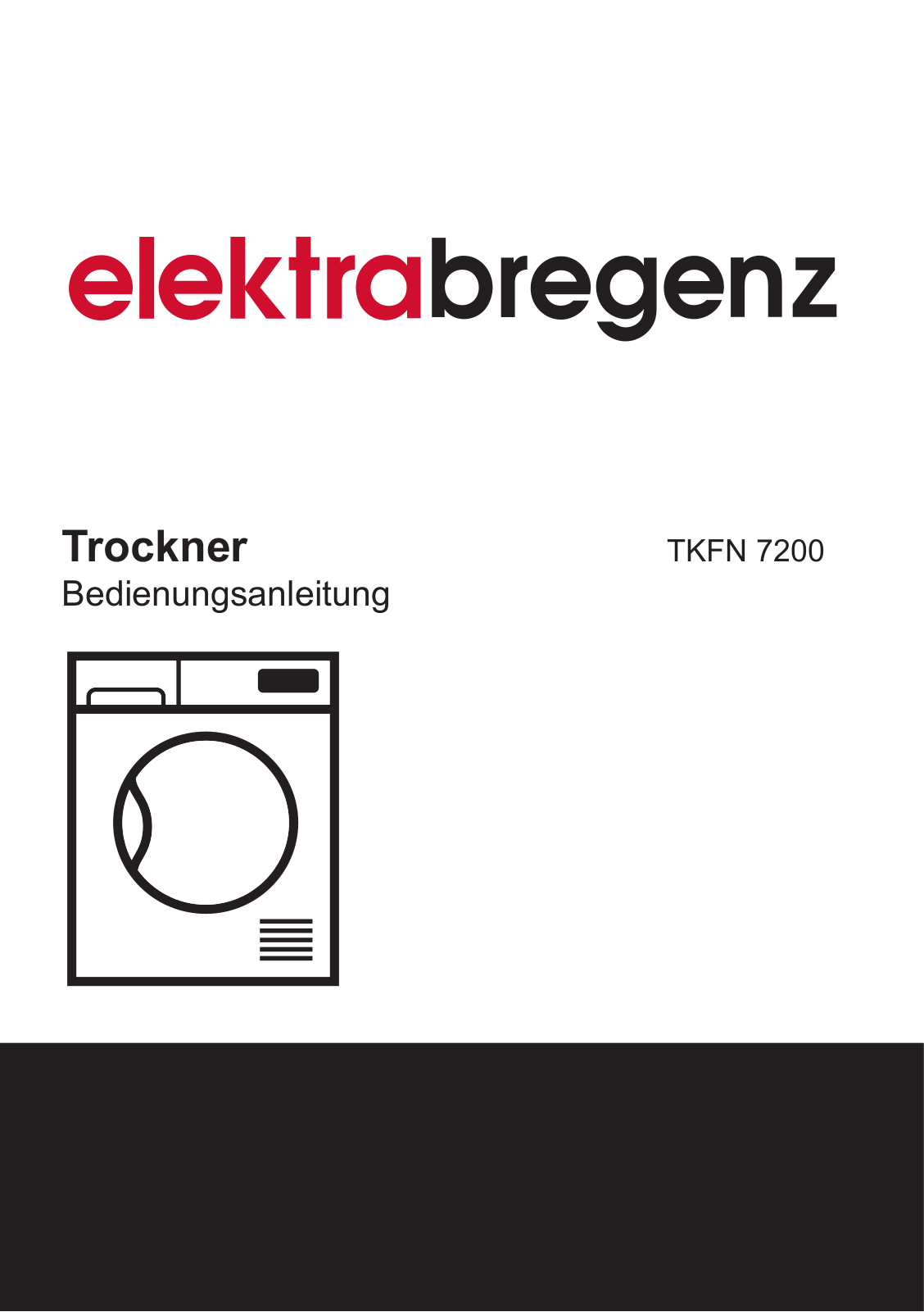 Elektra Bregenz TKFN 7200 User Manual