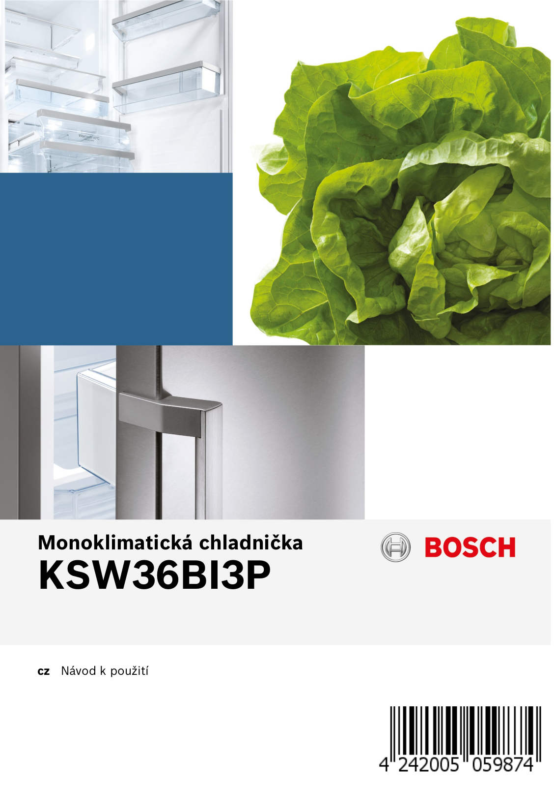 Bosch KSW36BI3P User Manual