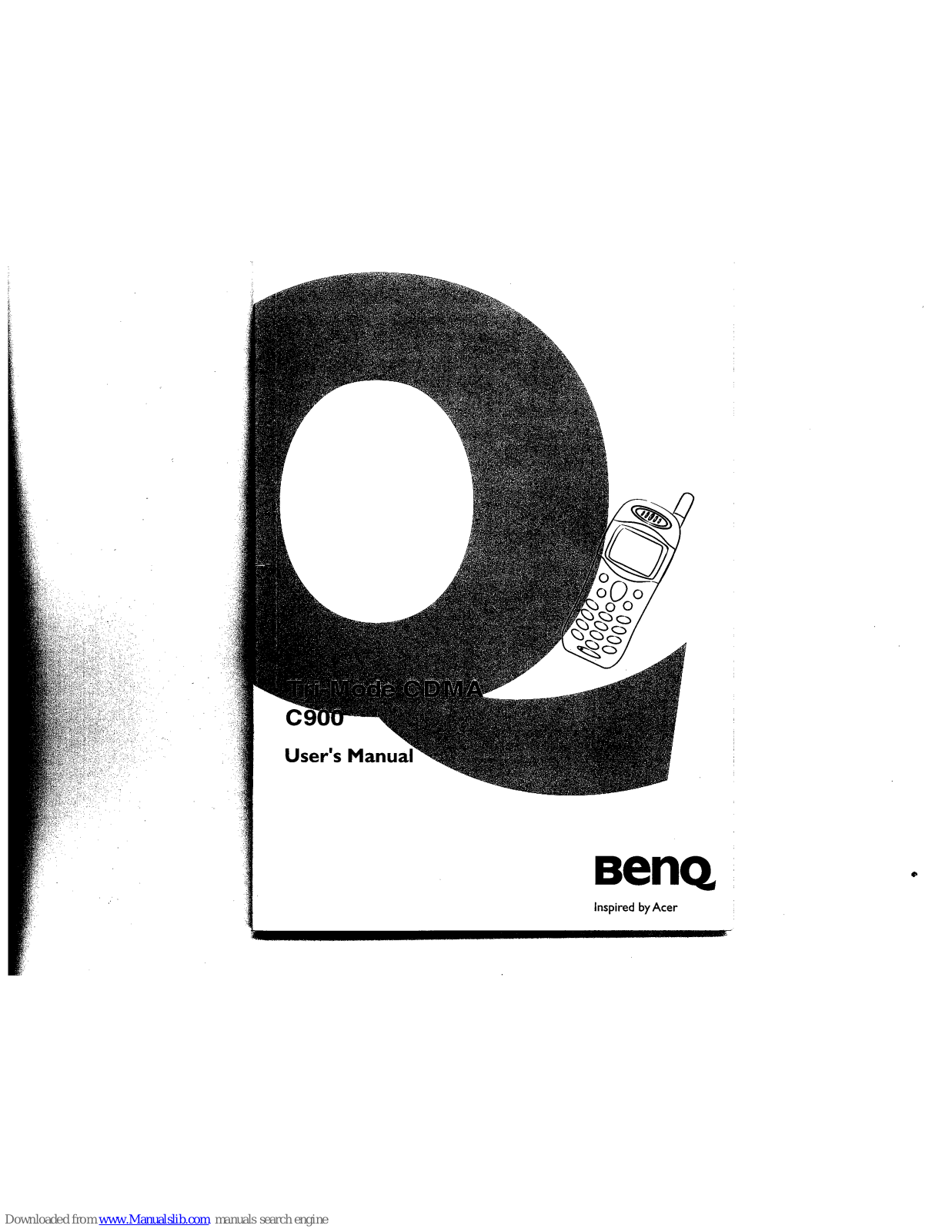 BenQ C900 User Manual