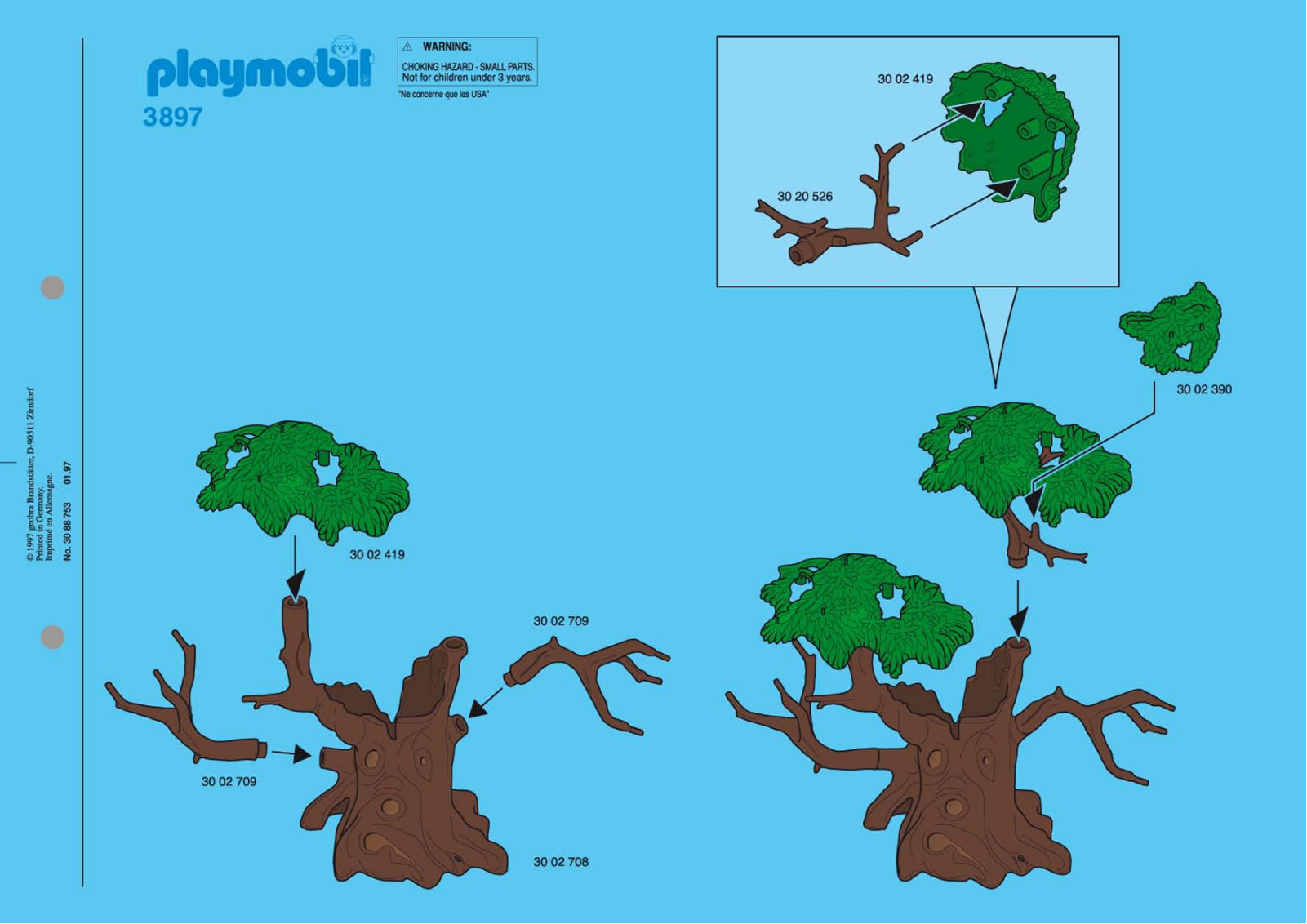 Playmobil 3897 Instructions