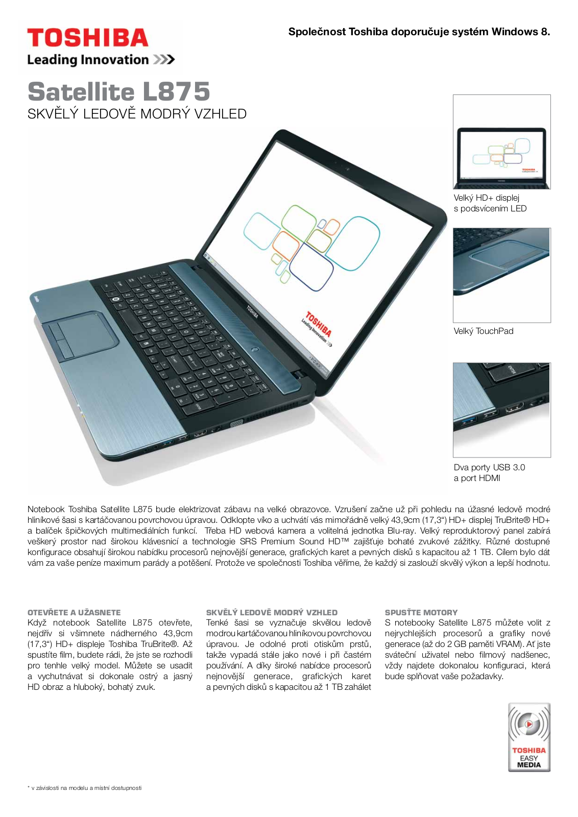 Toshiba Satellite L875-12J User Manual