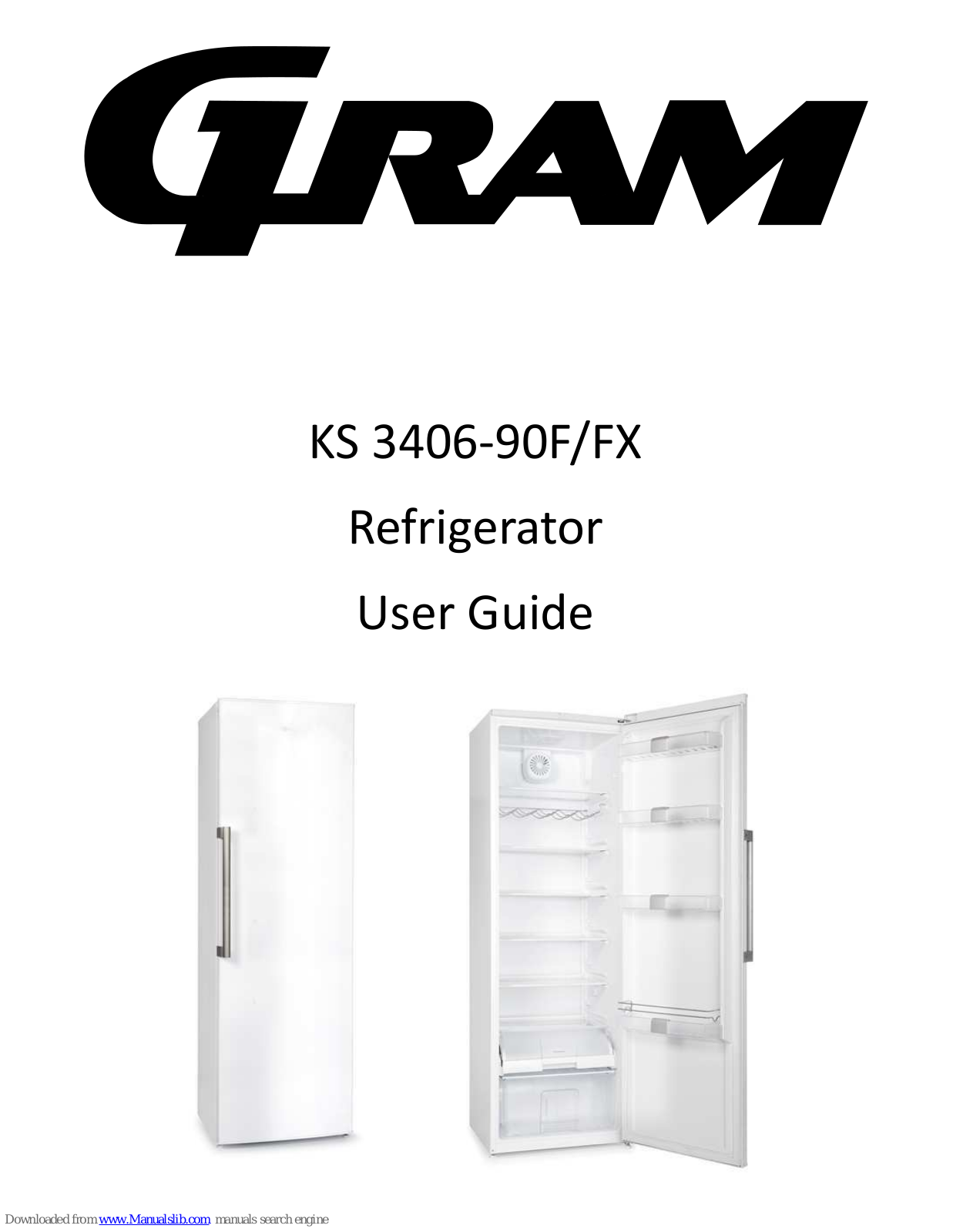 Gram KS 3406-90F, KS 3406-90FX User Manual