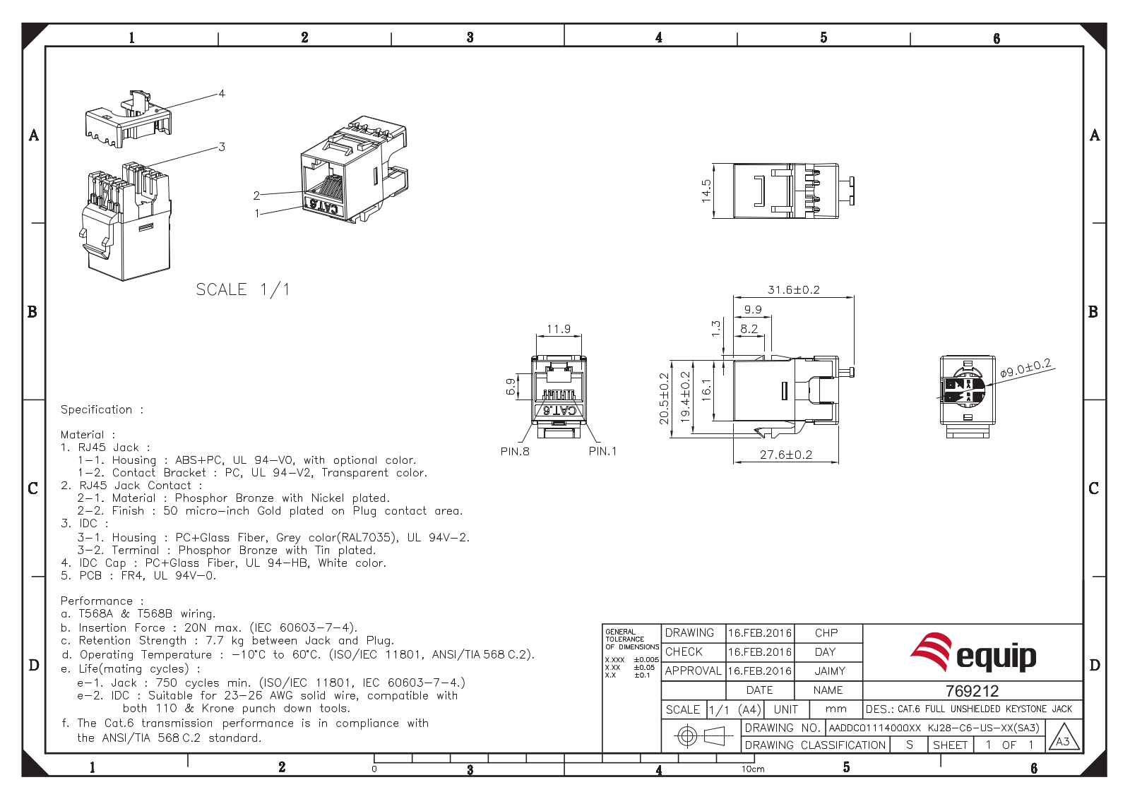 Equip 769212 User Manual