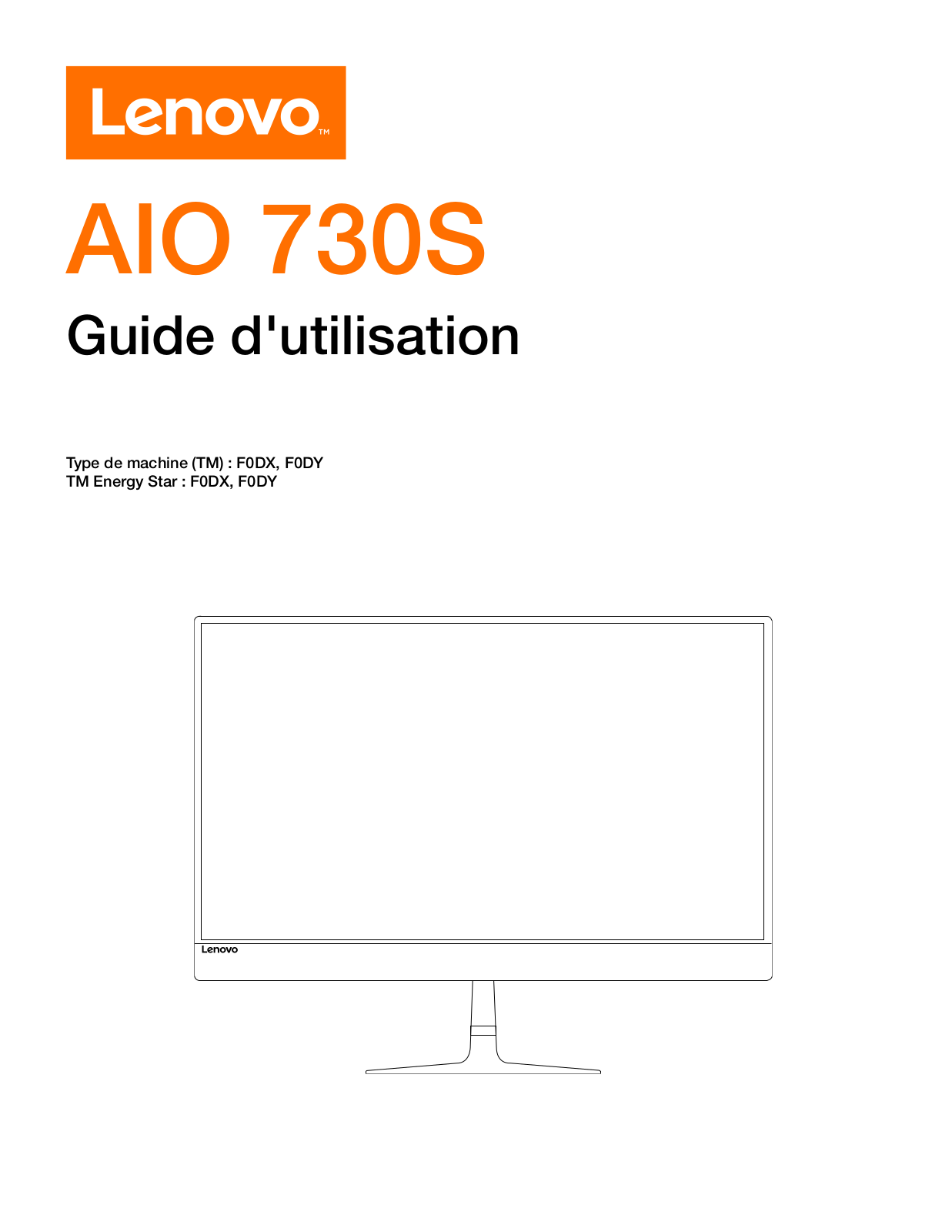 LENOVO AIO 730S User Manual