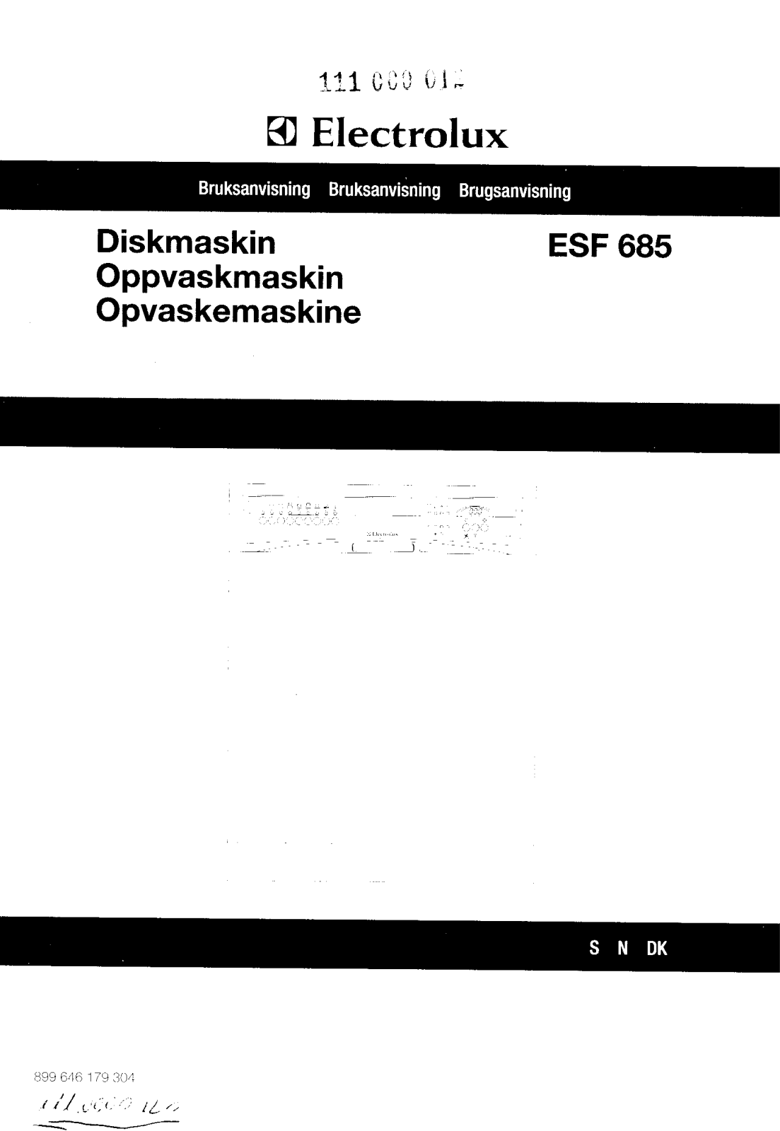 AEG ESF685 User Manual