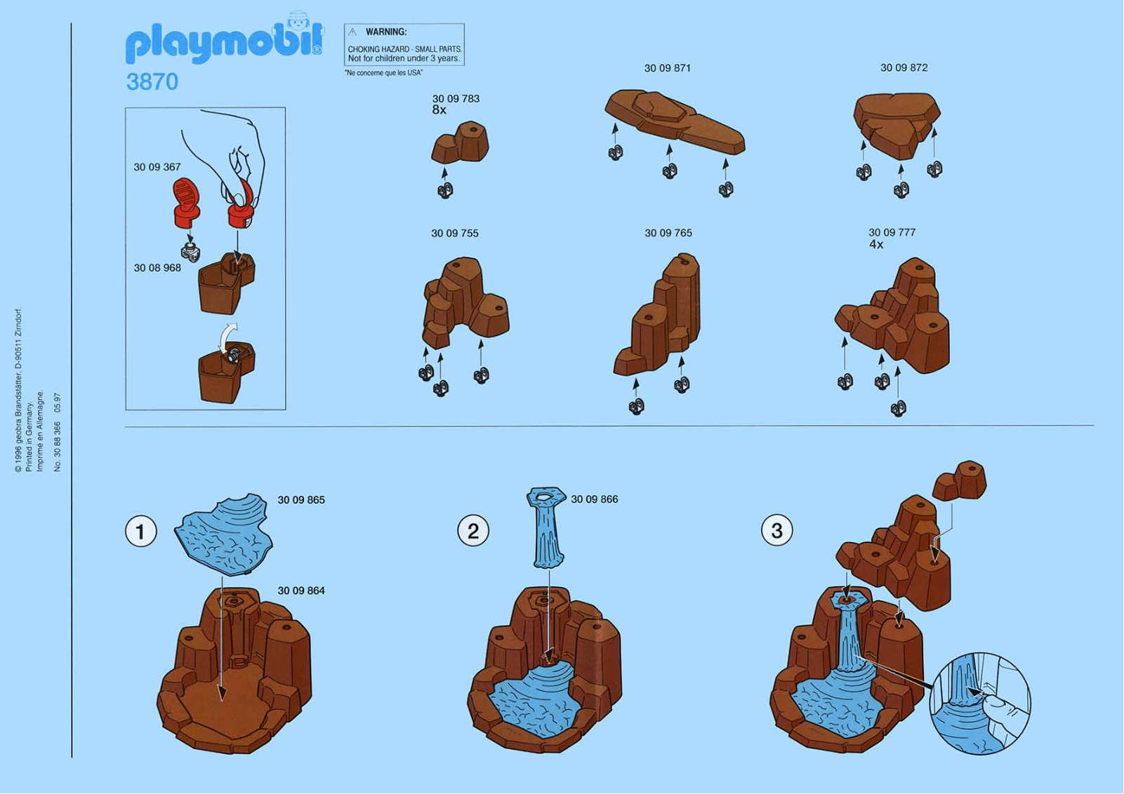 Playmobil 3870 Instructions