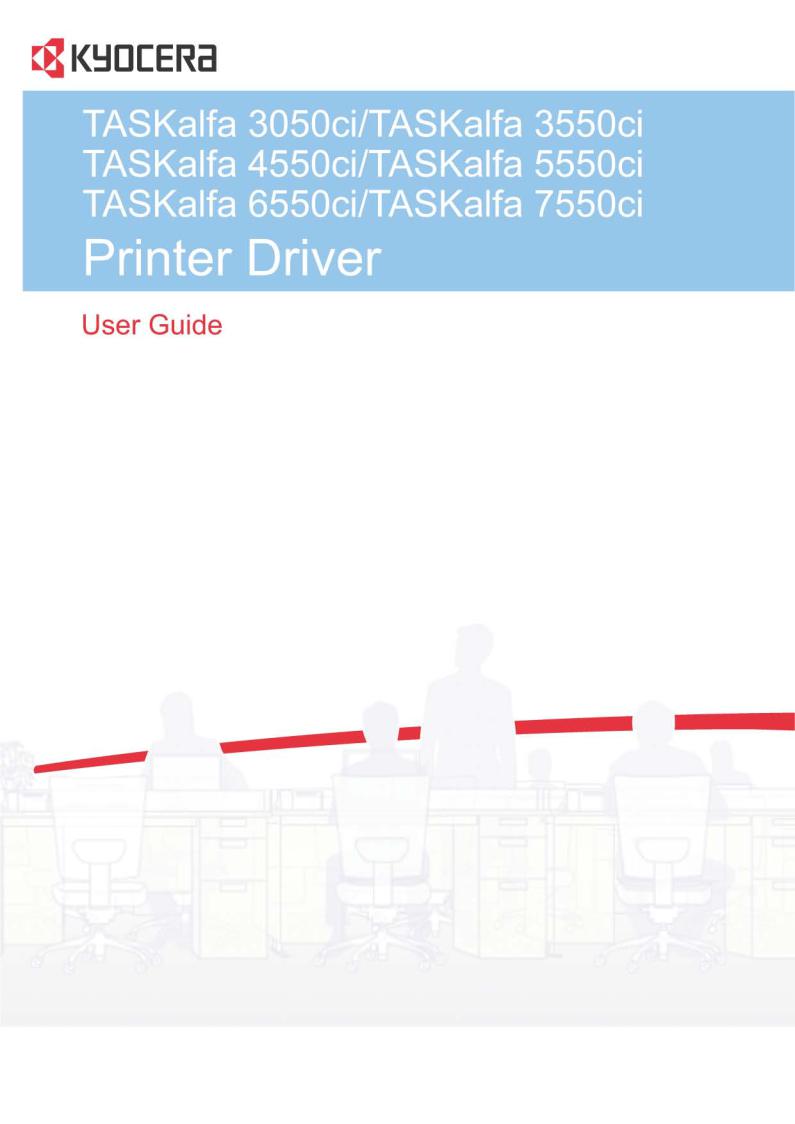Kyocera TASKalfa5550ci, TASKalfa3550ci, TASKalfa6550ci, TASKalfa7550ci, TASKalfa4550ci User Manual