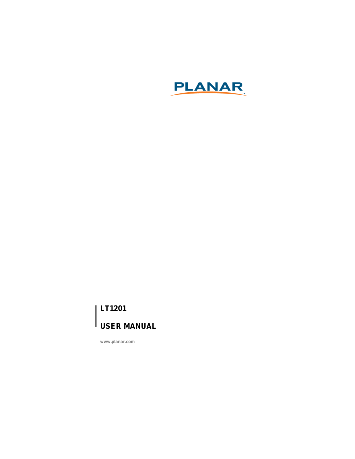 Planar LT1201 User Manual