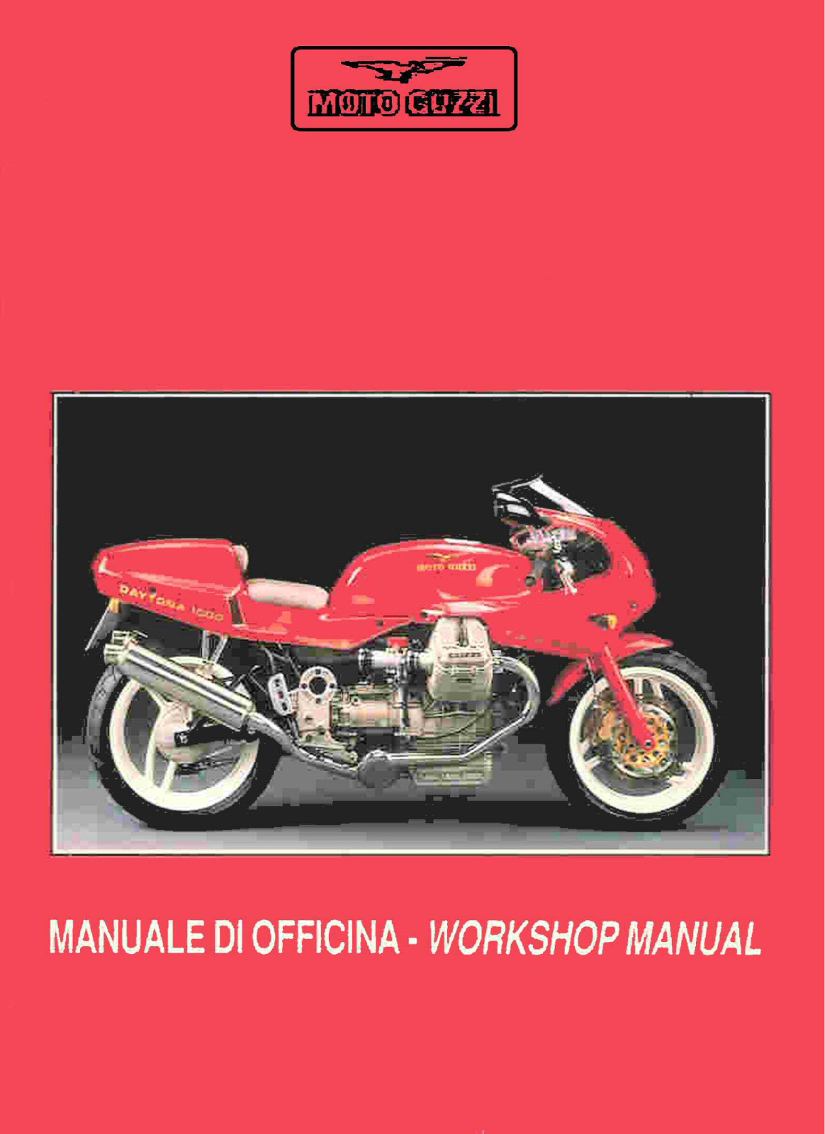 Moto Guzzi Daytona RS 1993-2002 Manual de reparatie