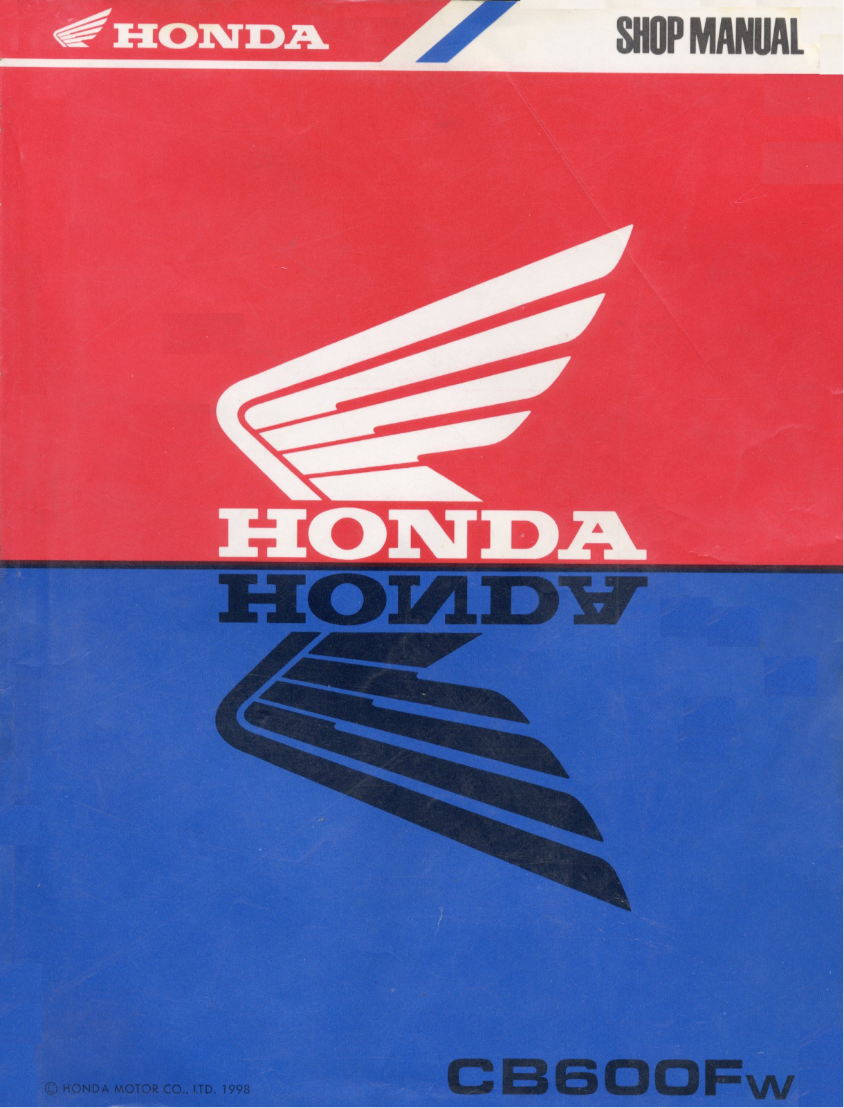 Honda CB600F Hornet 98 Service Manual