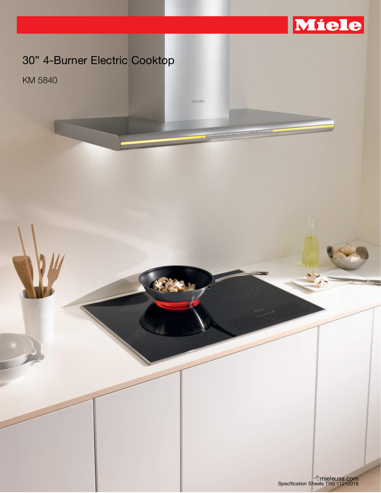 Miele KM5840240 Specifications