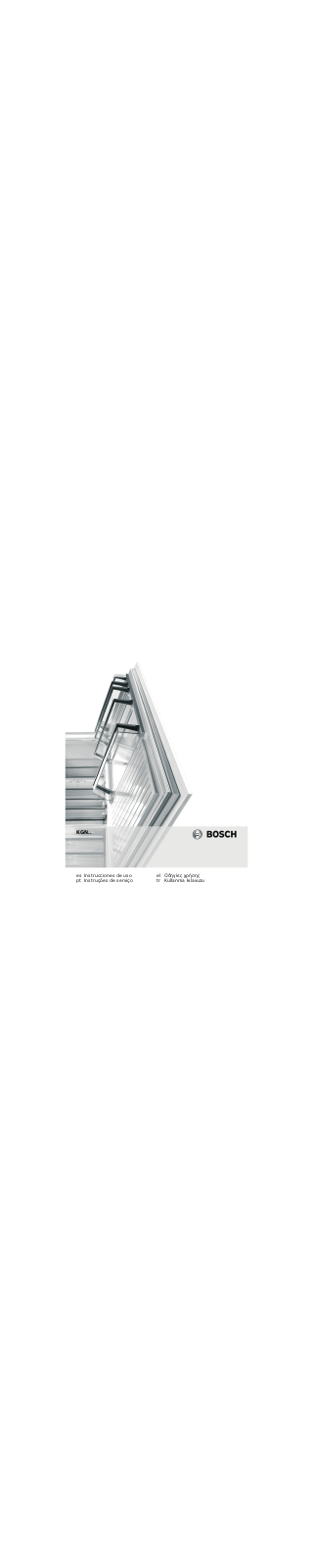 Bosch KGN36SB31 GLASSLINE User Manual