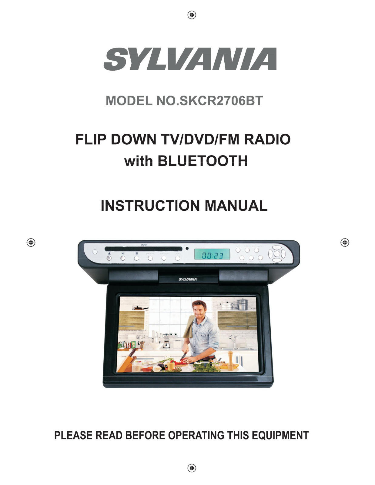 Sylvania SKCR2706BT User manual