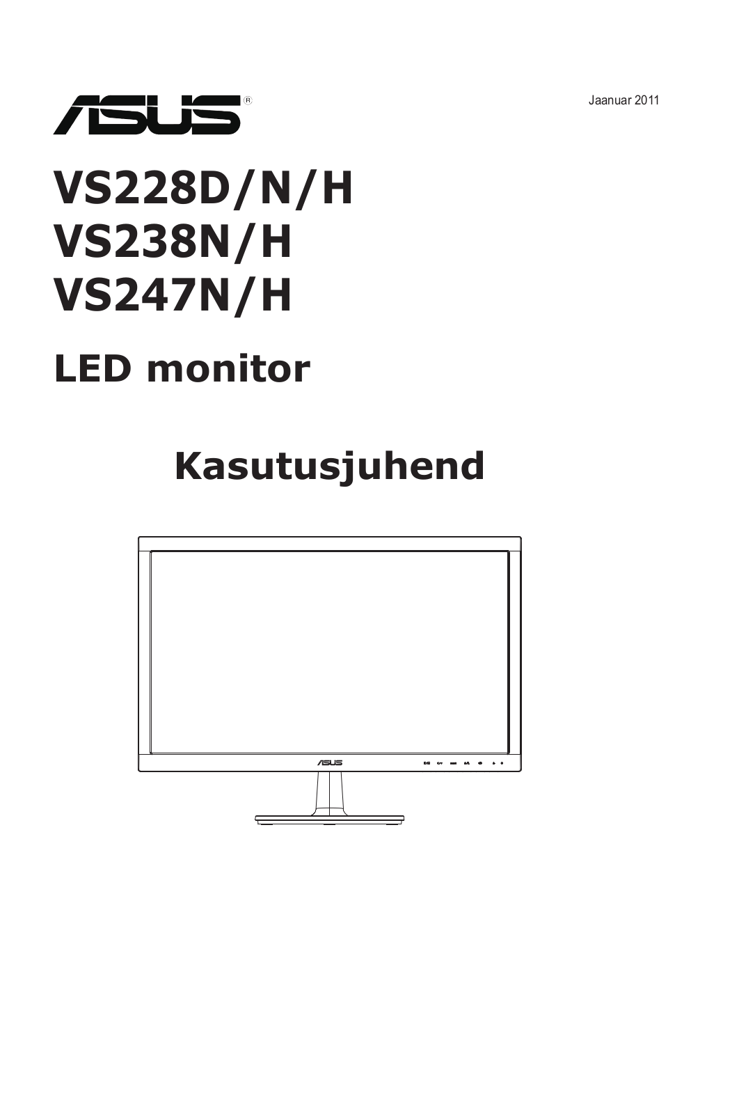 Asus VS228D, VS247N, VS238, VS238N-A, VS238N User Manual