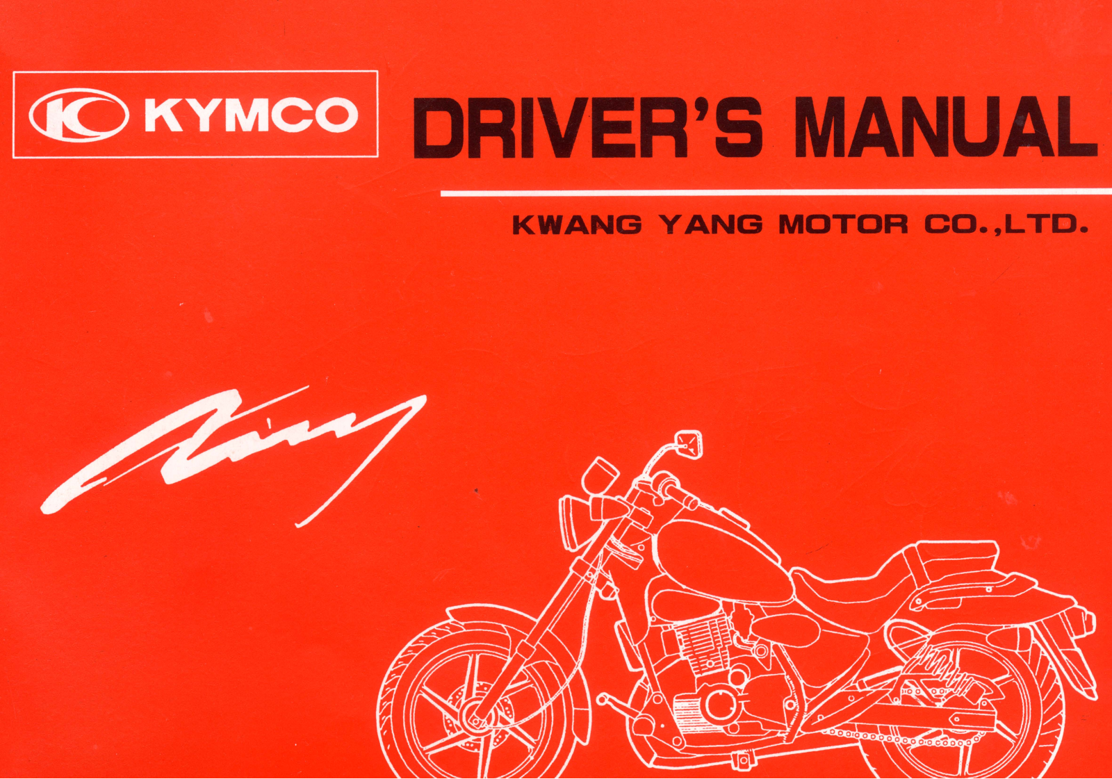 Kymco Zing 150 User Manual