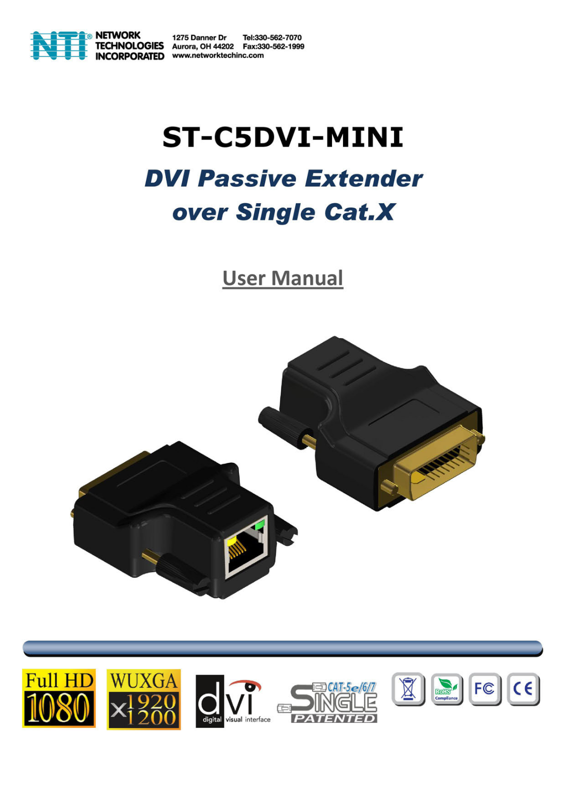 Network Technologies ST-C5DVI-MINI User guide - ManualMachine.com