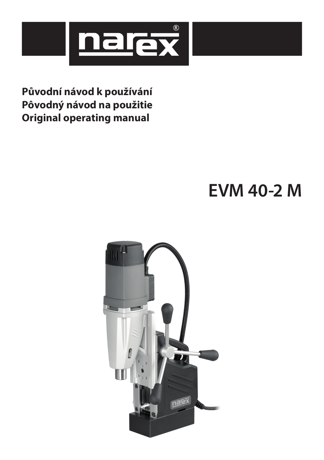 Narex EVM 40-2 M User Manual