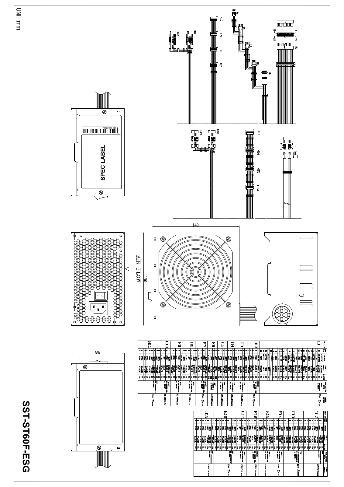 SilverStone SST-ST60F-ESG User Manual