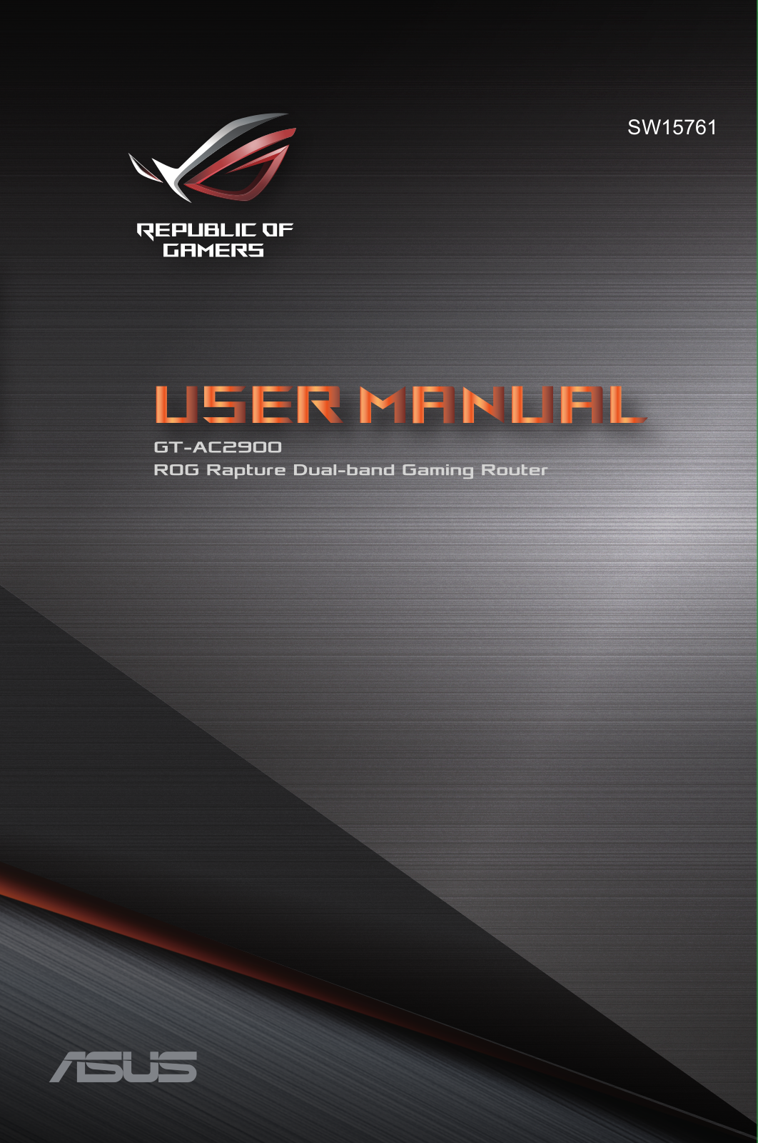 Asus GT-AC2900 User’s Manual