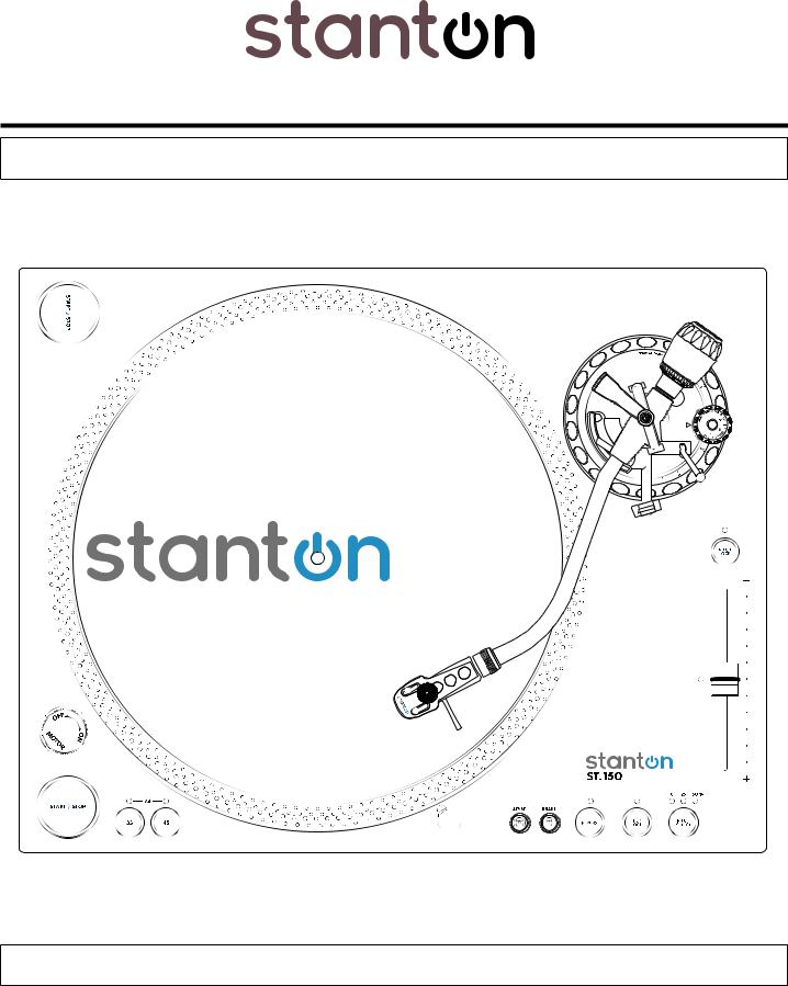 Stanton ST-150 User Manual