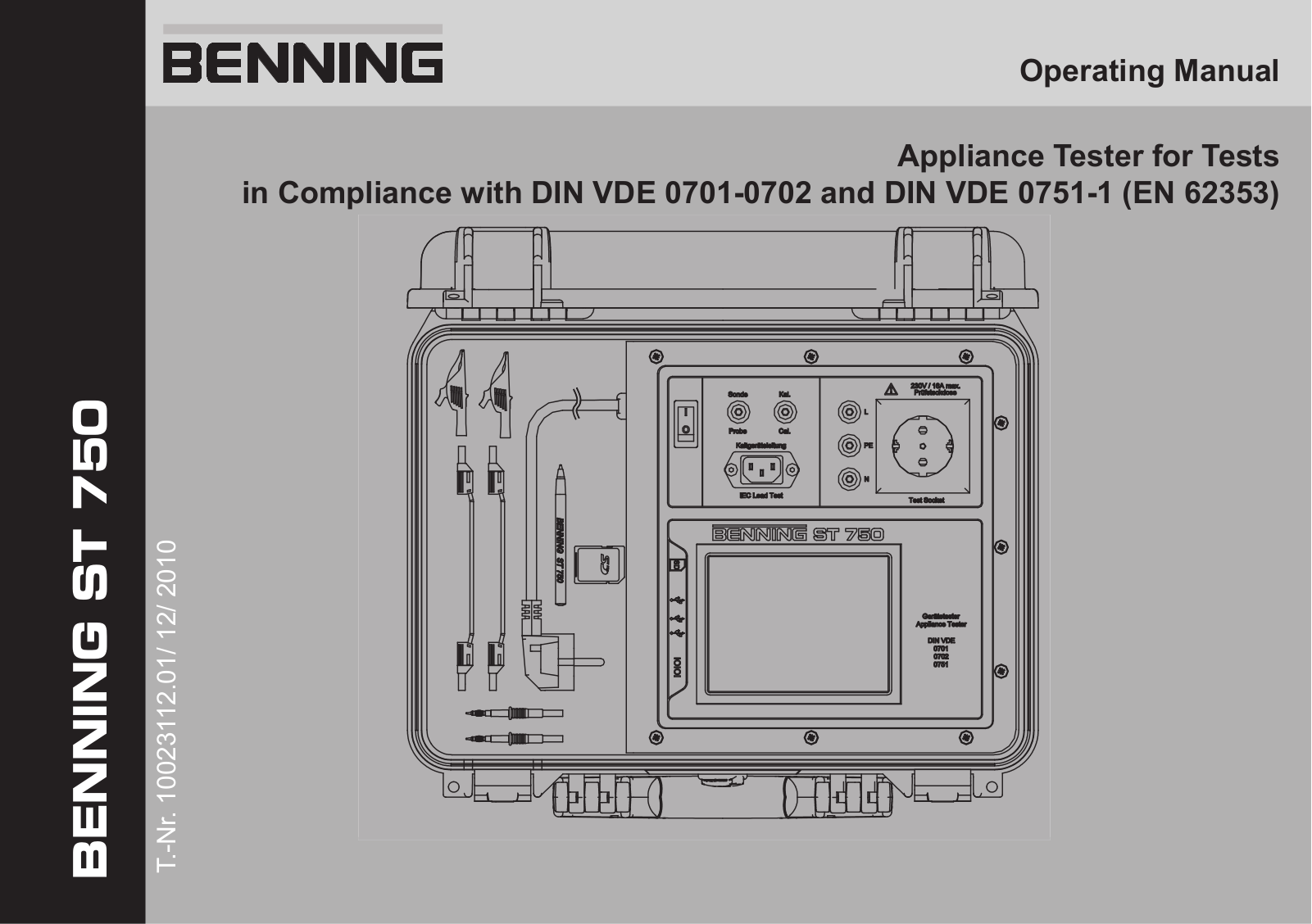 Benning ST 750 User guide