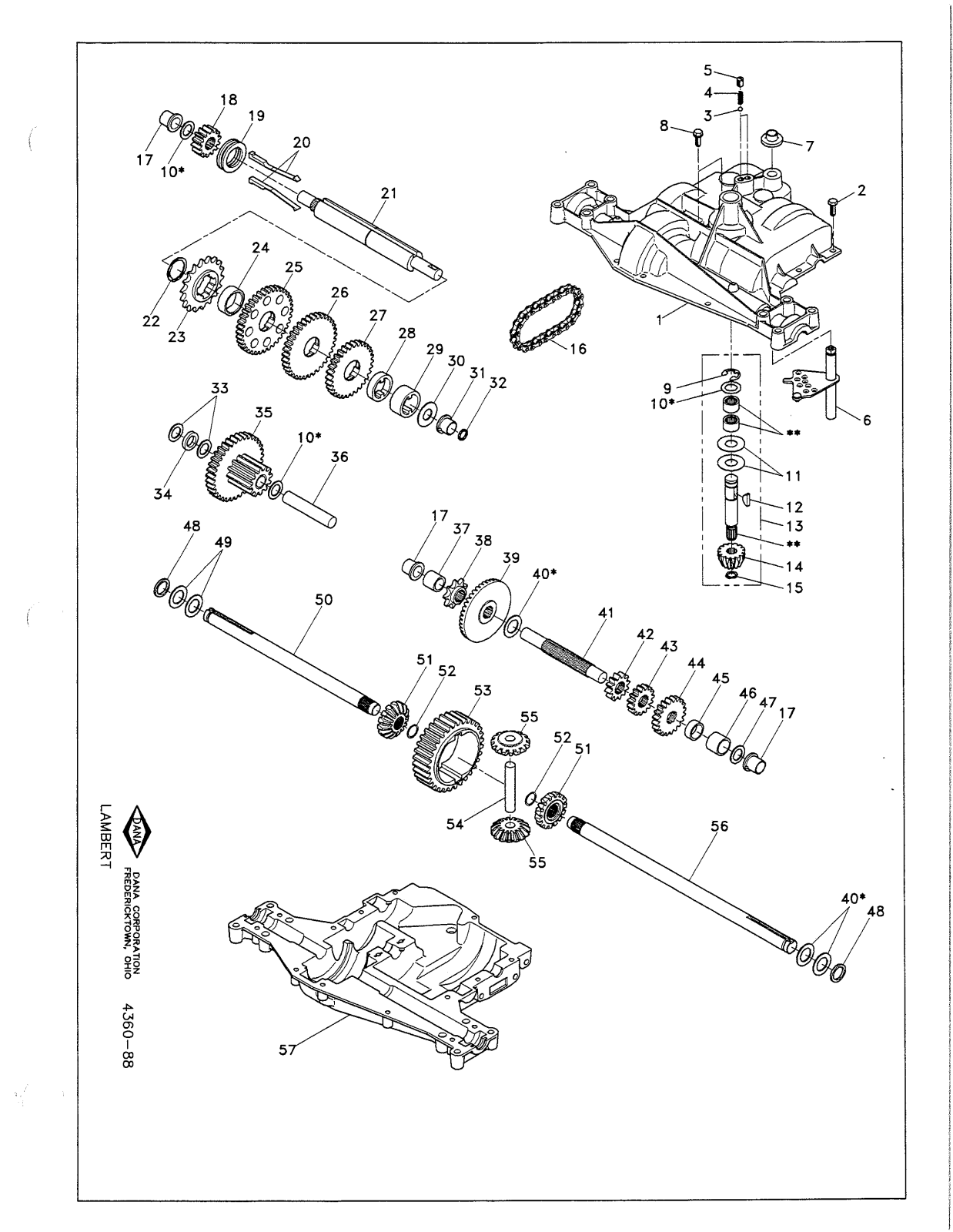 Dana 4360-88 User Manual