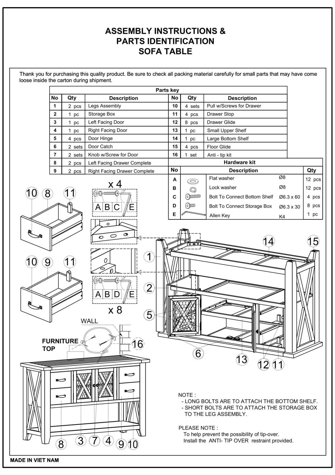 Foundstone W001895744 Assembly Instructions - ManualMachine.com