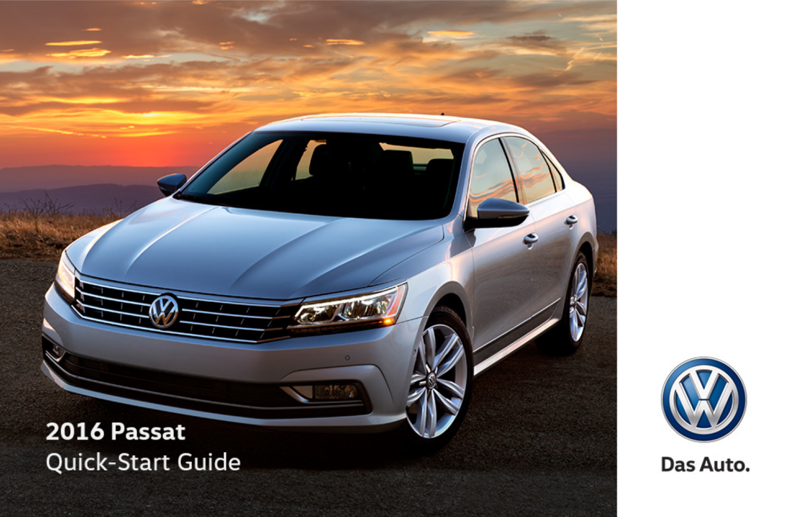 Volkswagen Passat 2016 User Manual