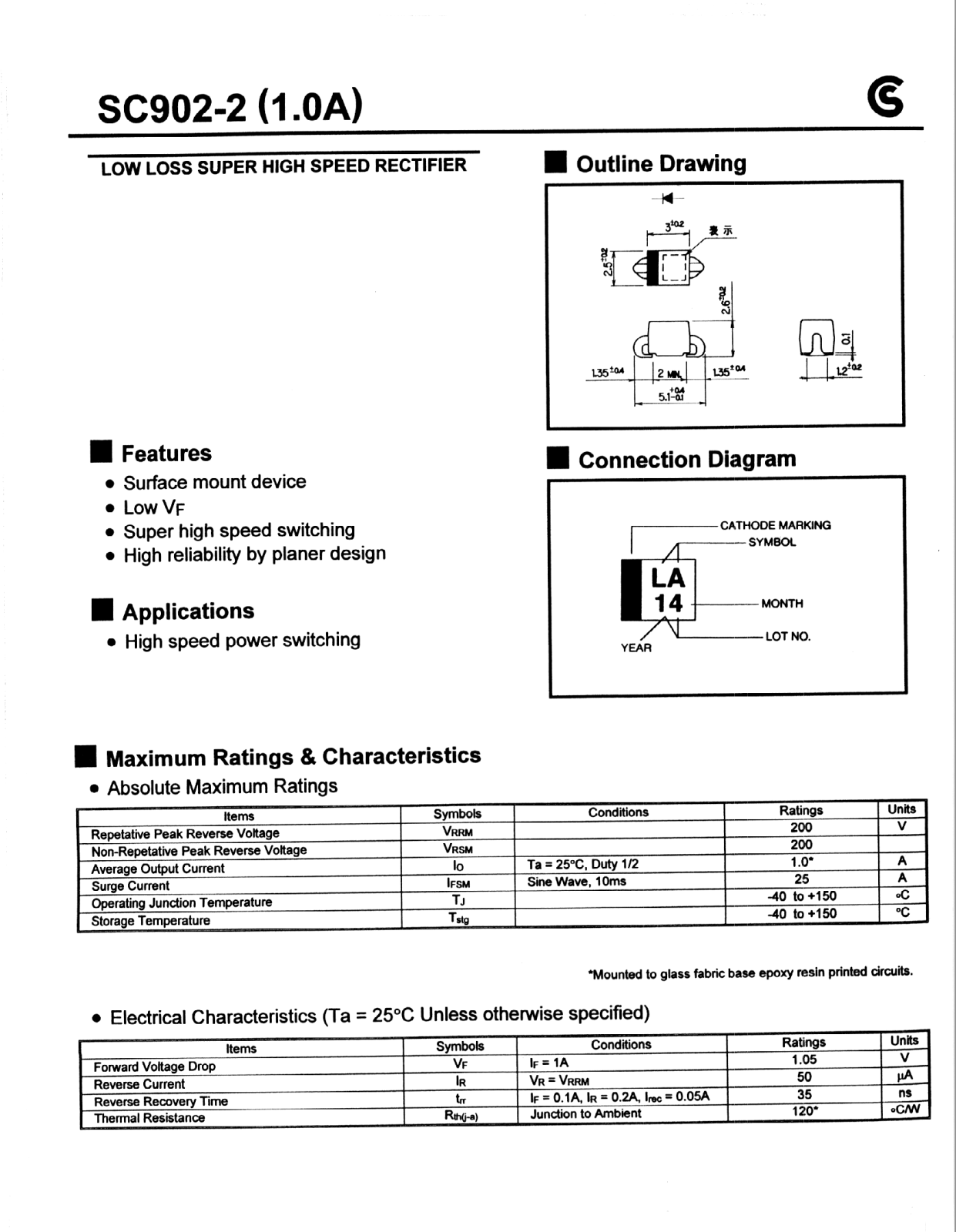 CALLMER SC902-2 Datasheet