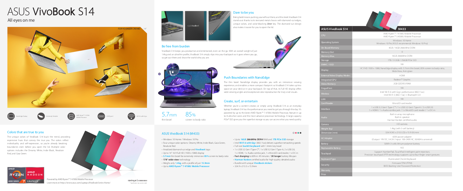 ASUS M433IA-EB508T User Manual