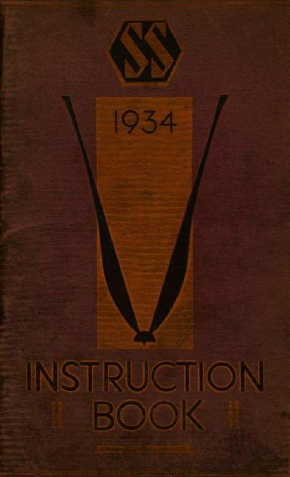 Jaguar SS 1934 Operating Instructions