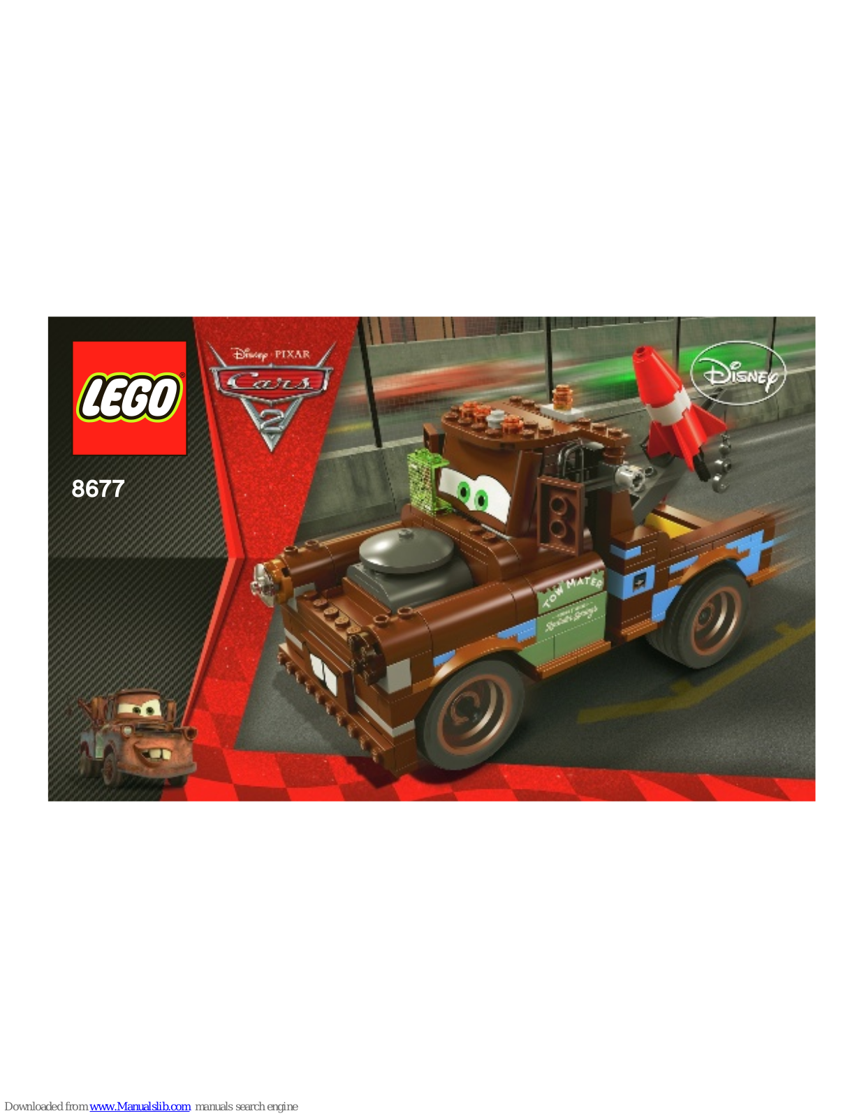 LEGO Cars 2 8677 Assembly Manual