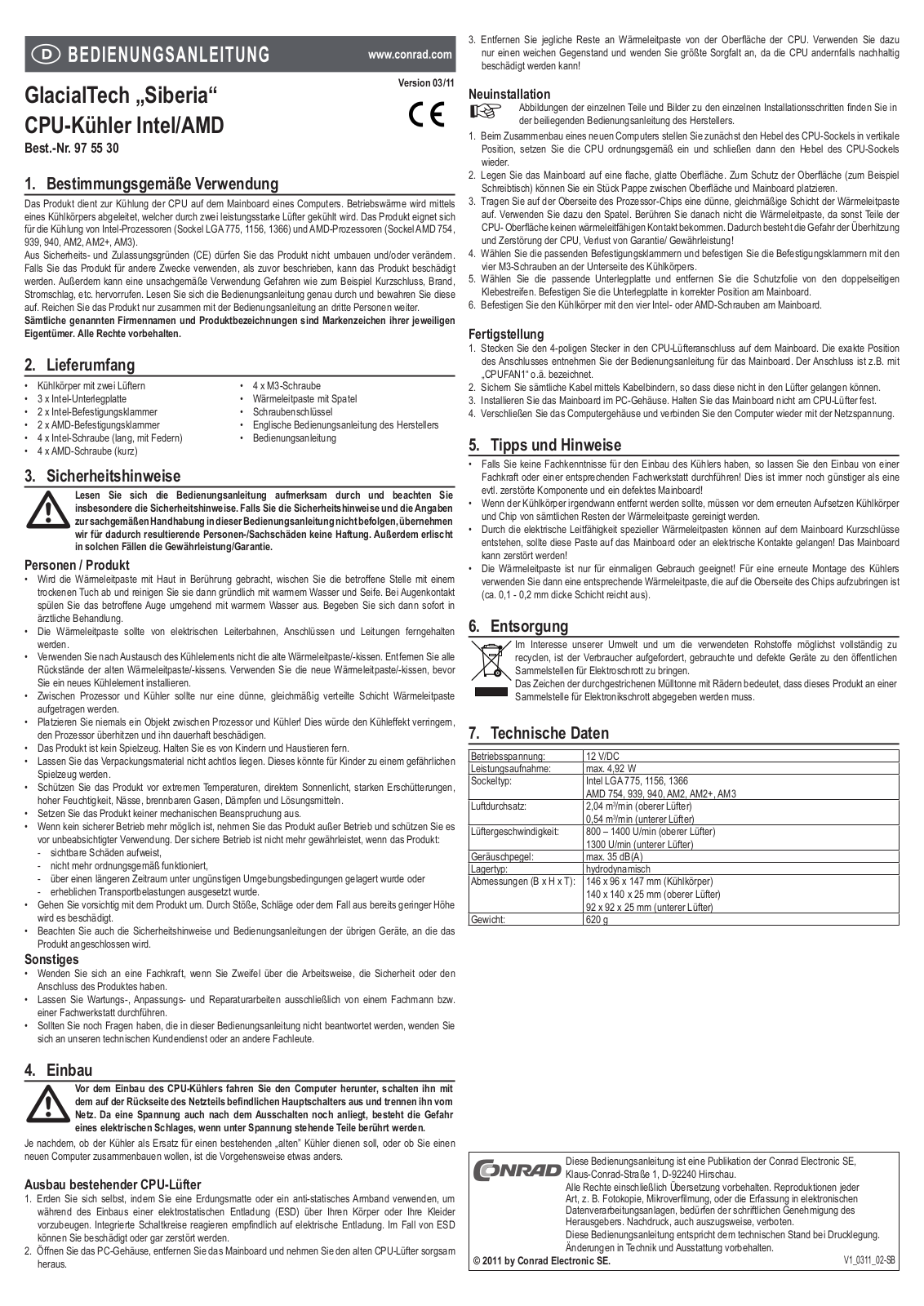 GlacialTech Siberia User guide