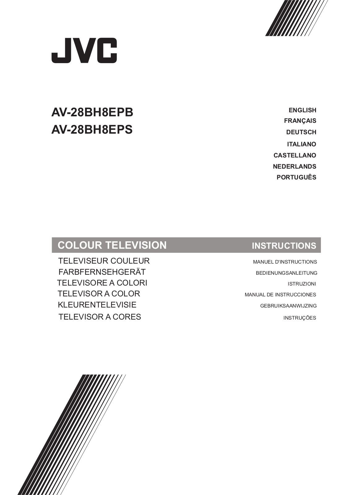 Jvc AV-28BH8 User Manual